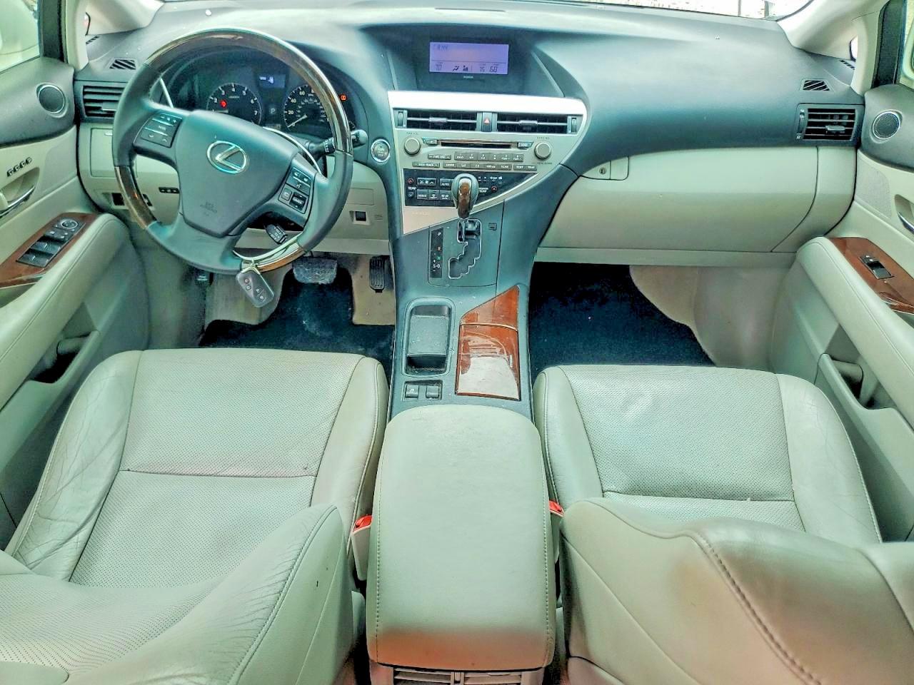2012 Lexus Rx 350 White vin: 2T2ZK1BA5CC075750