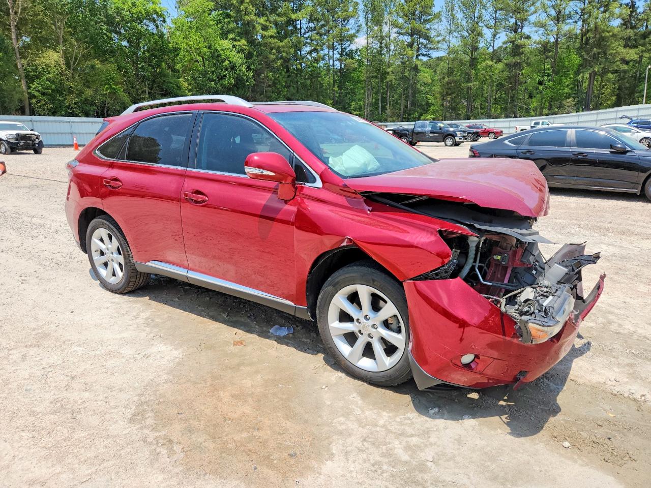 2012 Lexus Rx 350 Red vin: 2T2ZK1BA5CC078972