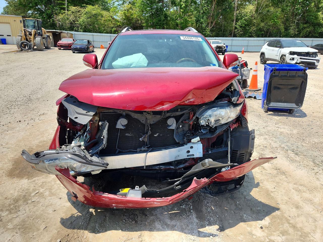2012 Lexus Rx 350 Red vin: 2T2ZK1BA5CC078972