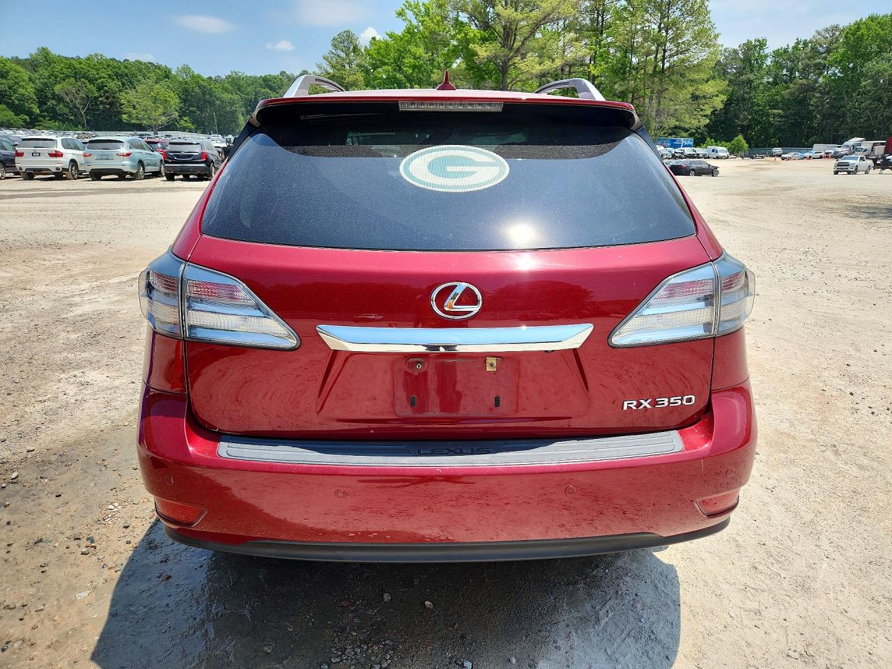 2012 Lexus Rx 350 Red vin: 2T2ZK1BA5CC078972