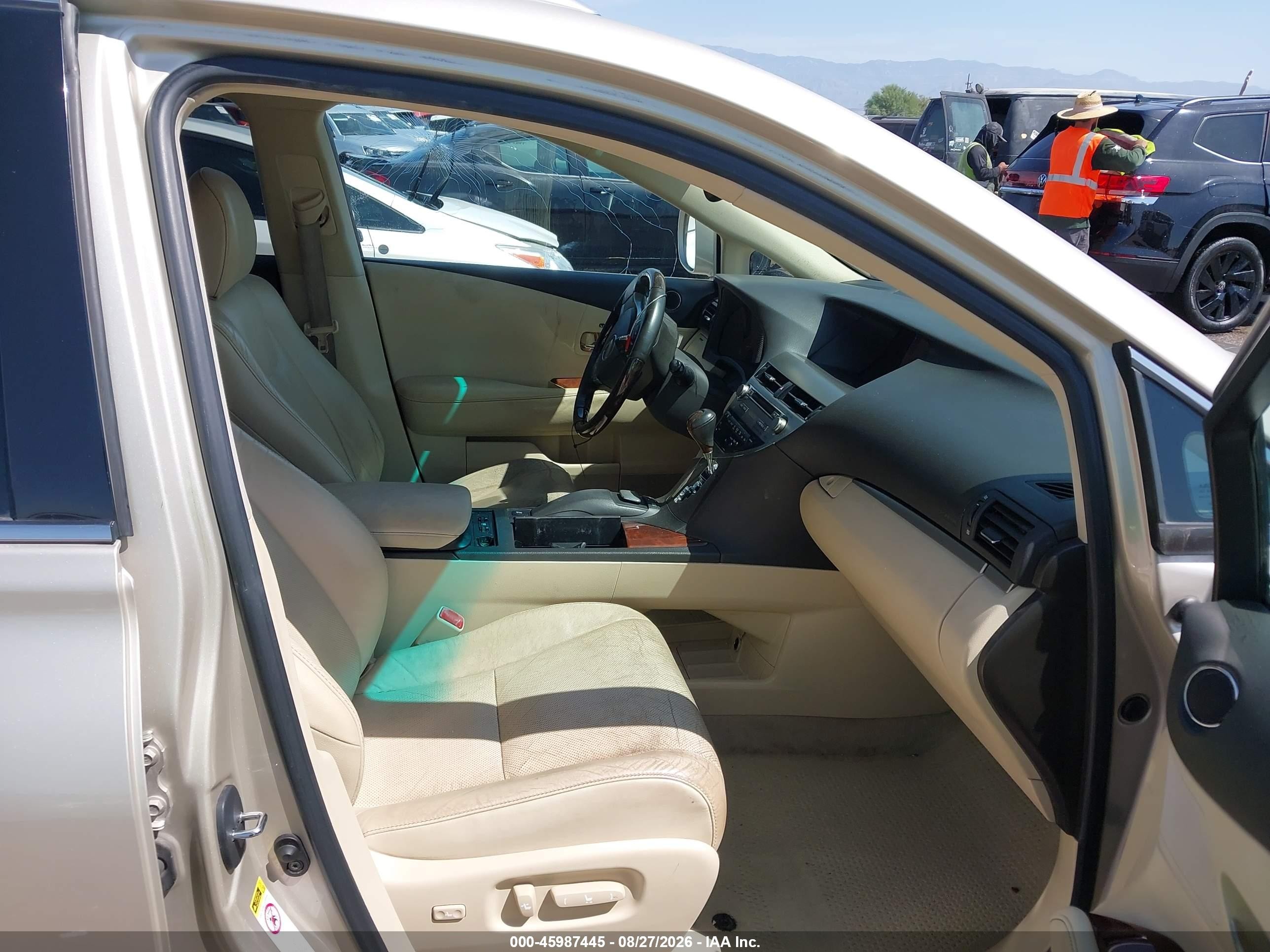 2013 Lexus Rx 350 Champagne vin: 2T2ZK1BA5DC095076