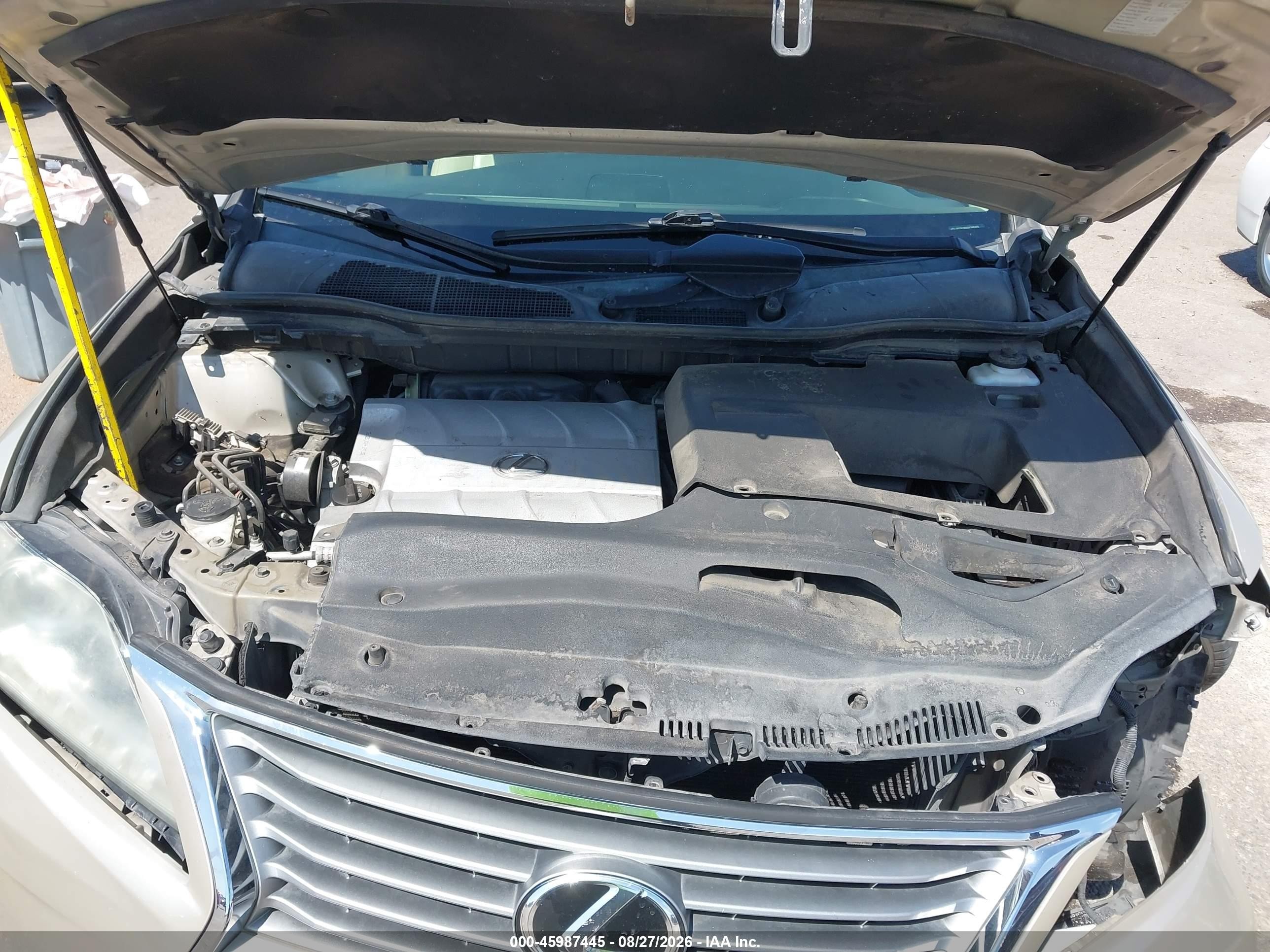 2013 Lexus Rx 350 Champagne vin: 2T2ZK1BA5DC095076