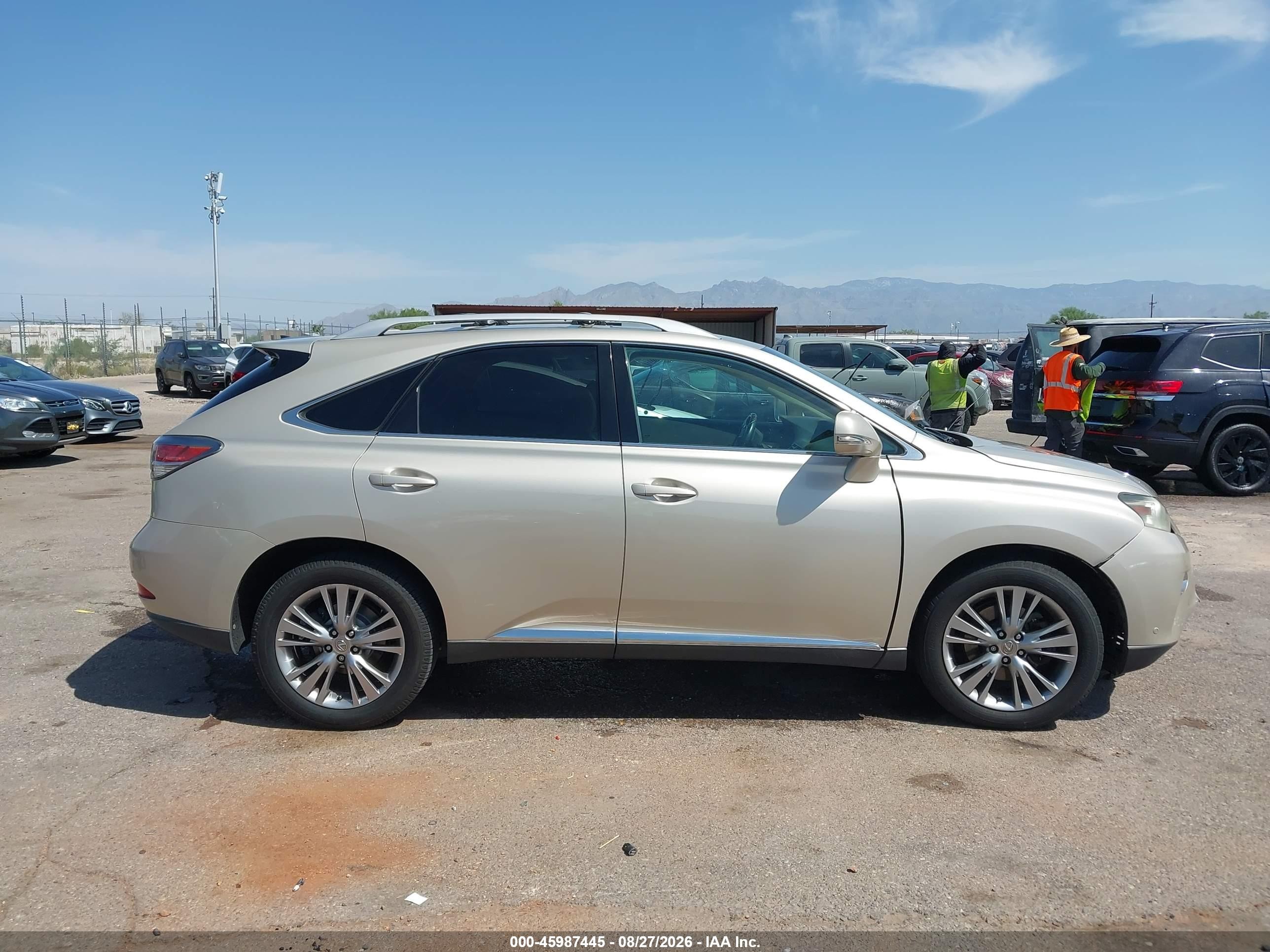 2013 Lexus Rx 350 Champagne vin: 2T2ZK1BA5DC095076