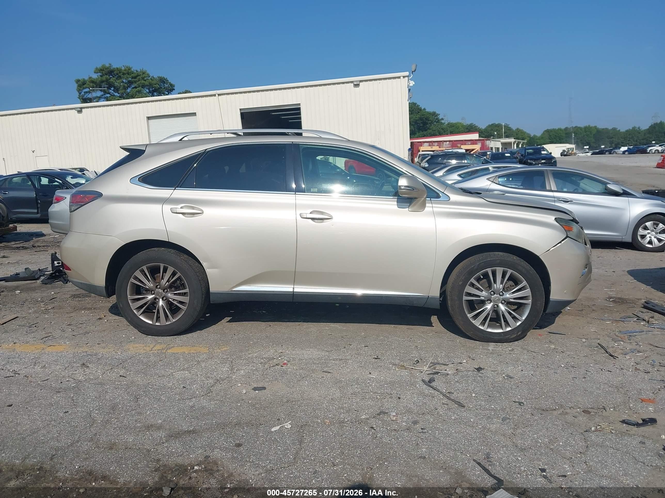 2013 Lexus Rx 350   Желто-коричневый vin: 2T2ZK1BA5DC095594