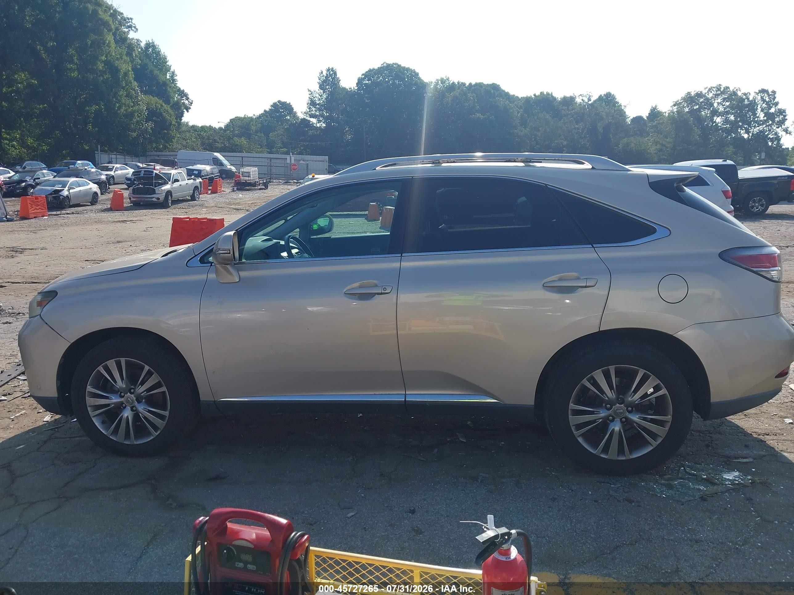 2013 Lexus Rx 350   Желто-коричневый vin: 2T2ZK1BA5DC095594