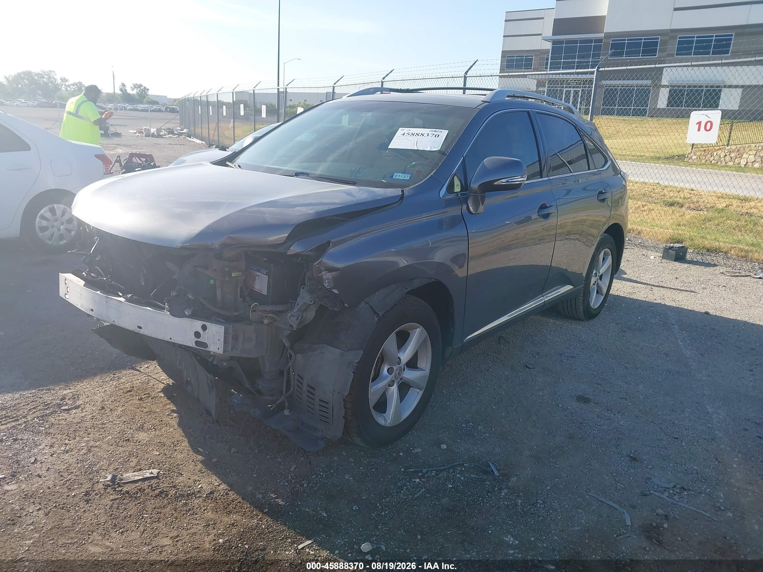 2013 Lexus Rx 350   Gray vin: 2T2ZK1BA5DC099094