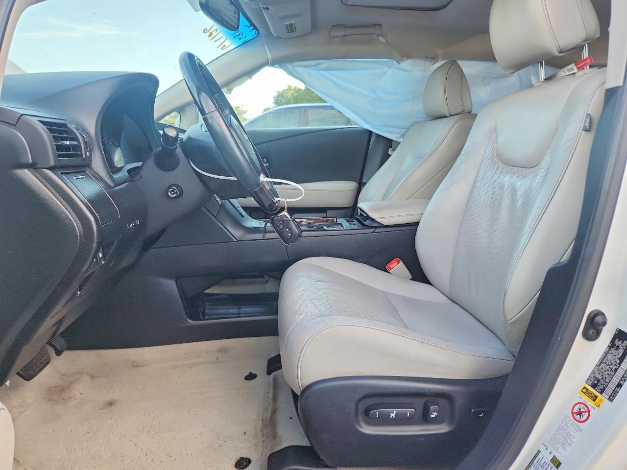 2013 Lexus Rx 350 White vin: 2T2ZK1BA5DC101975