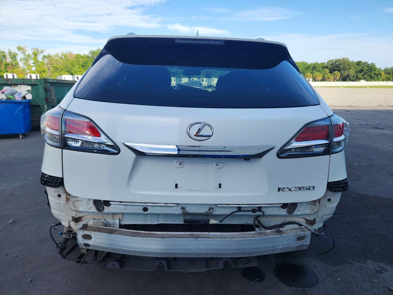 2013 Lexus Rx 350 White vin: 2T2ZK1BA5DC101975