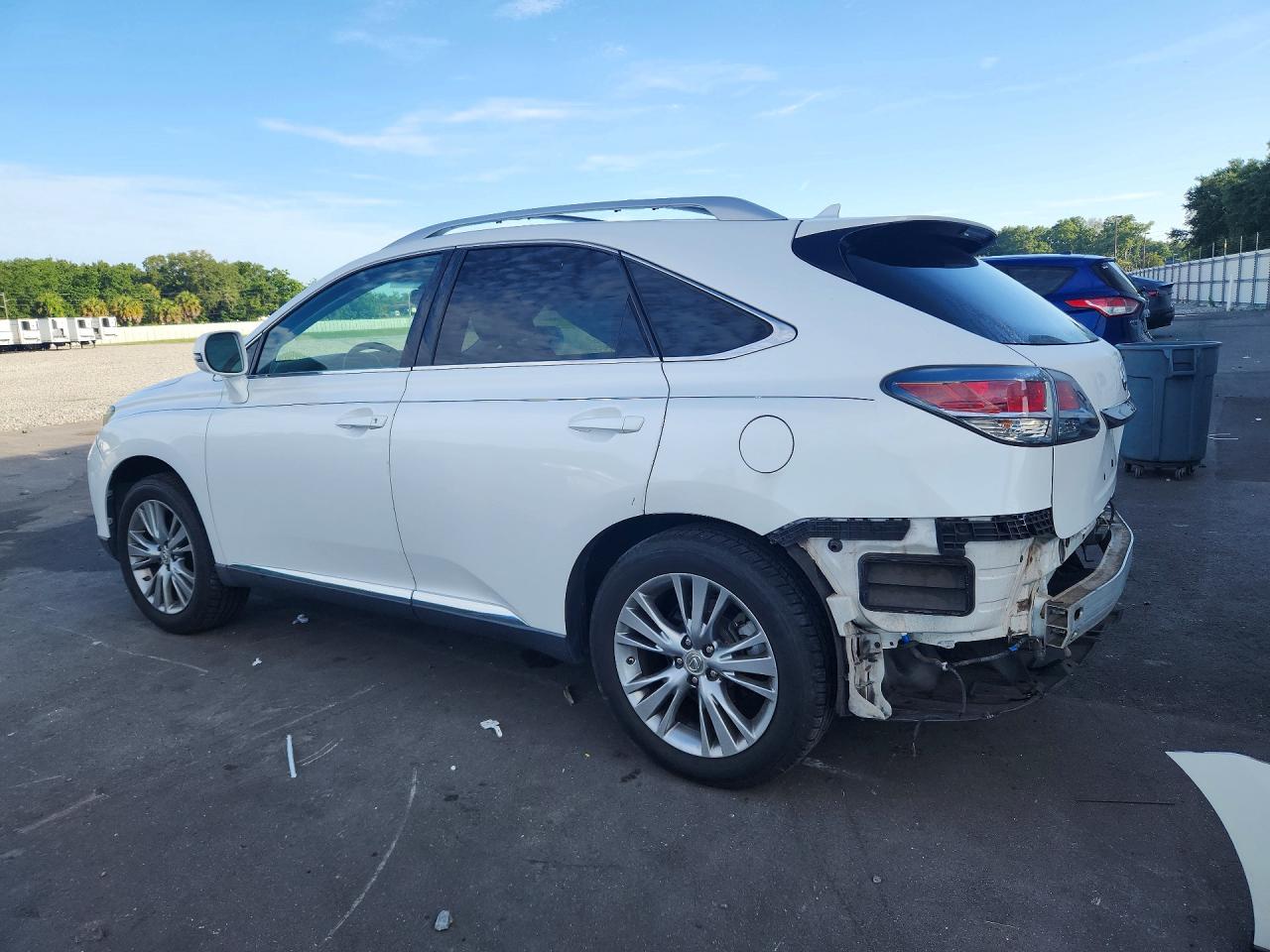 2013 Lexus Rx 350 White vin: 2T2ZK1BA5DC101975