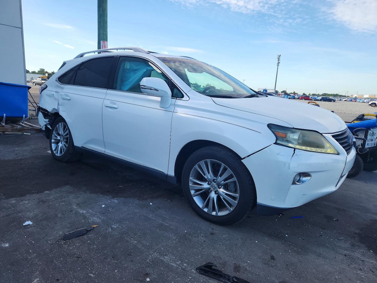 2013 Lexus Rx 350 White vin: 2T2ZK1BA5DC101975