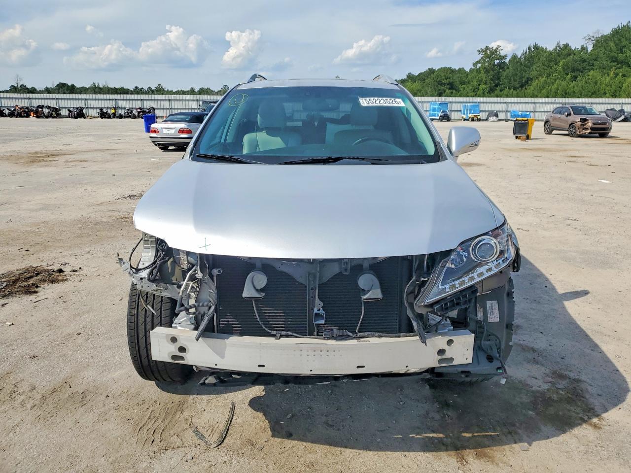 2013 Lexus Rx 350 Silver vin: 2T2ZK1BA5DC103998