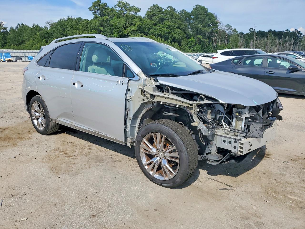 2013 Lexus Rx 350 Silver vin: 2T2ZK1BA5DC103998