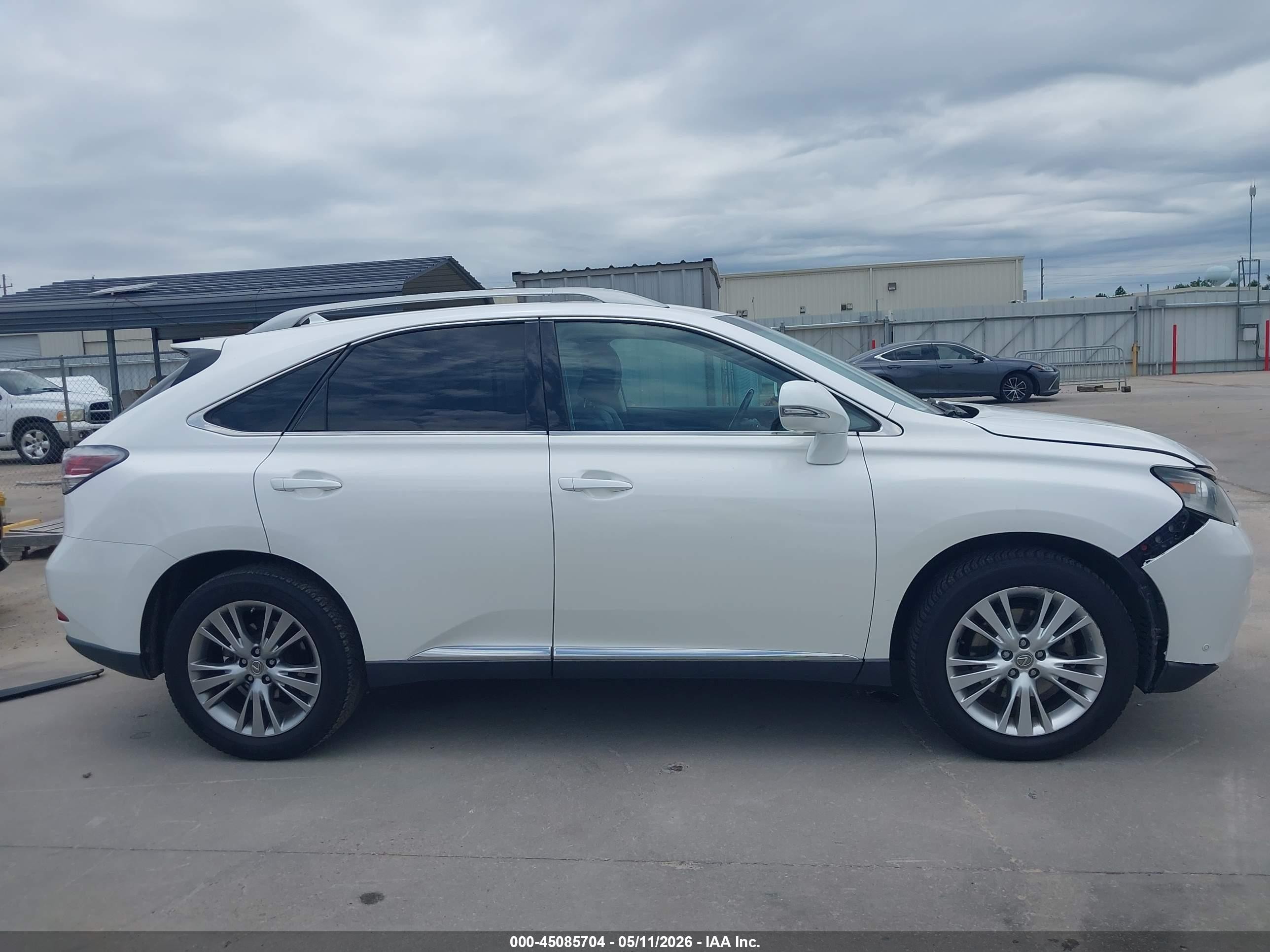 2013 Lexus Rx 350   White vin: 2T2ZK1BA5DC108201