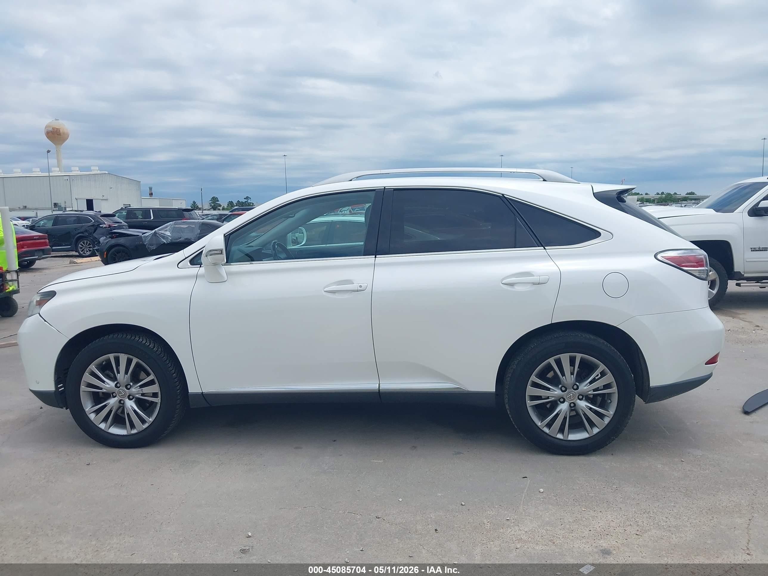 2013 Lexus Rx 350   White vin: 2T2ZK1BA5DC108201