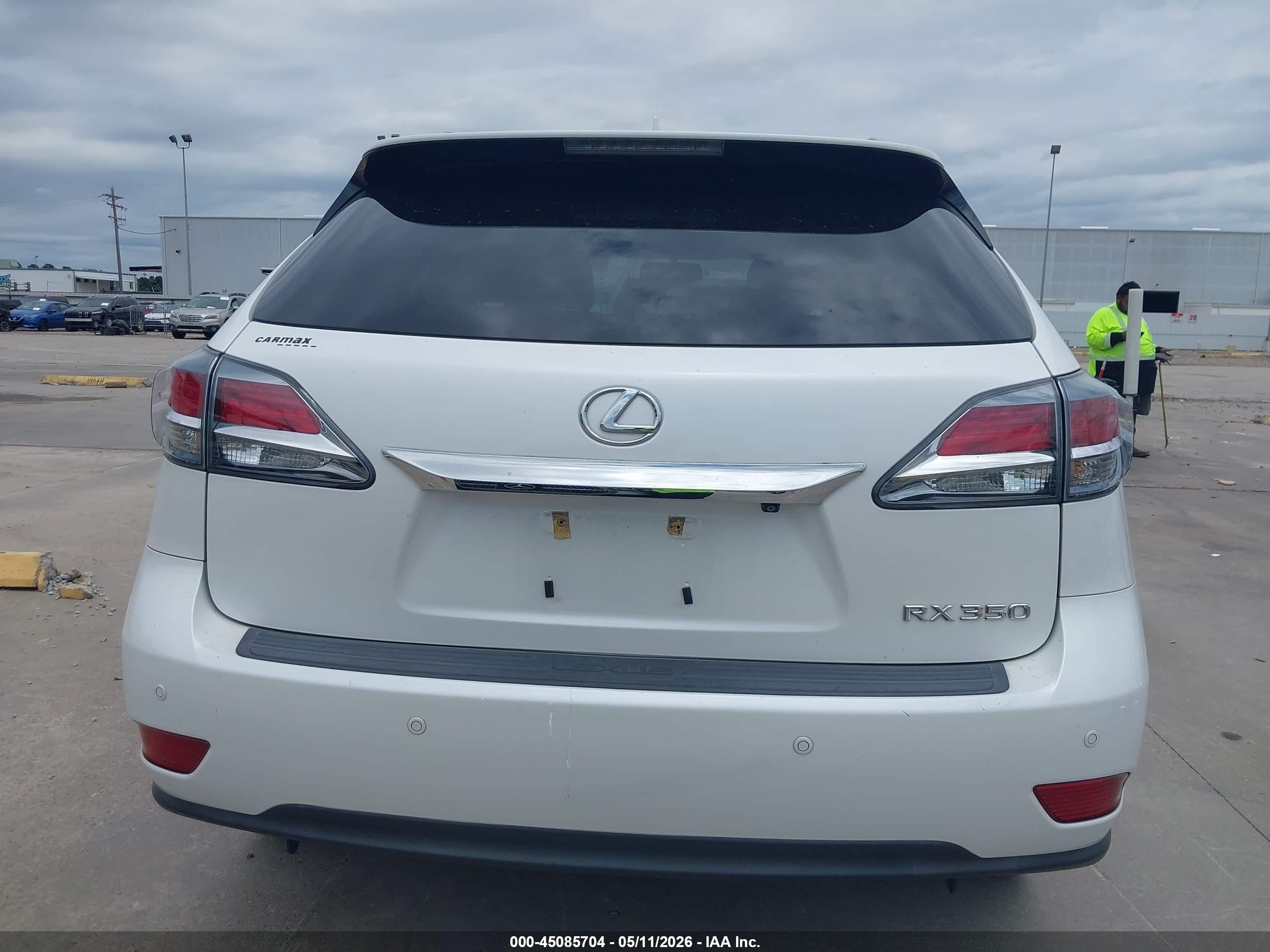 2013 Lexus Rx 350   White vin: 2T2ZK1BA5DC108201