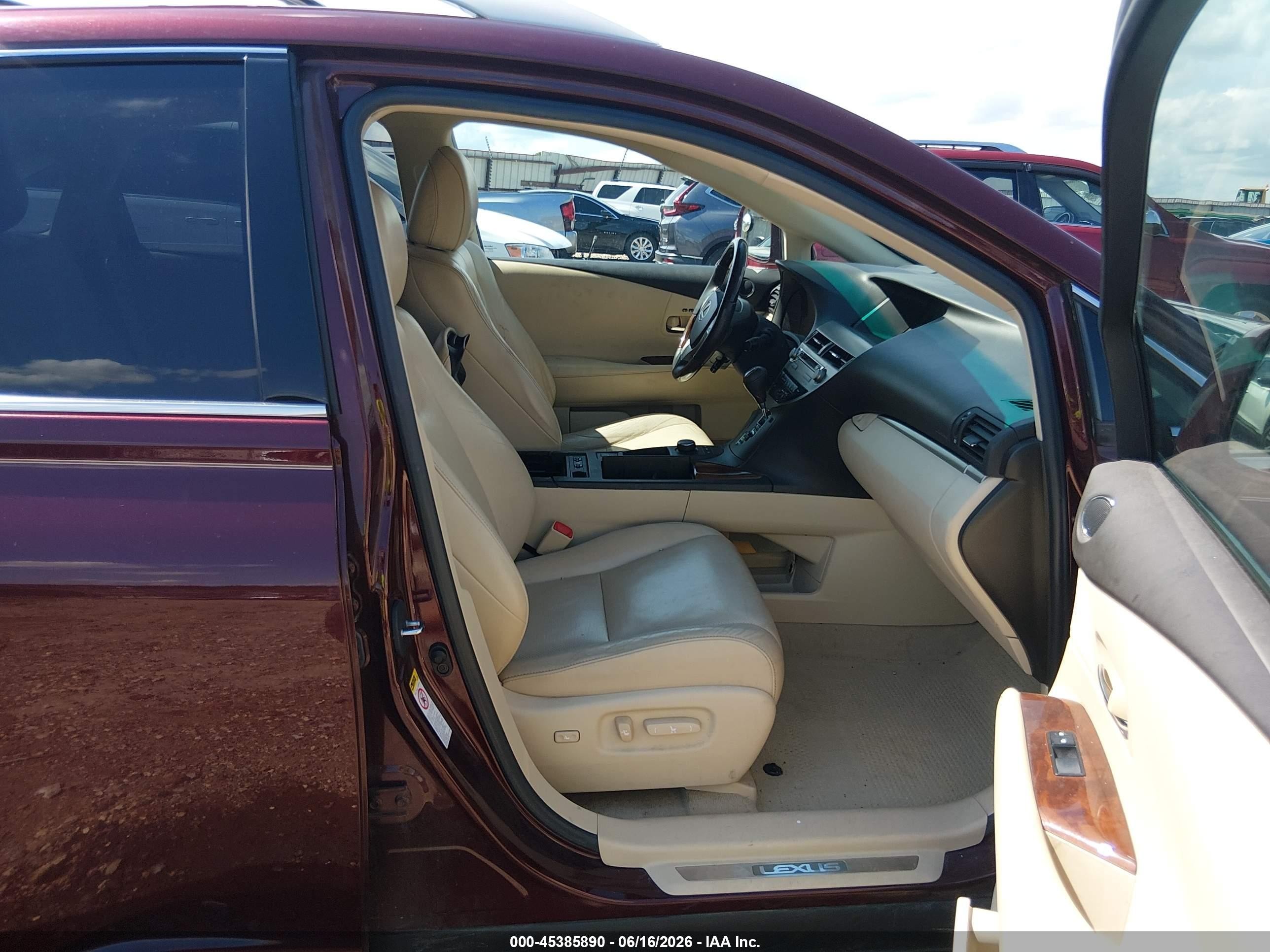 2013 Lexus Rx 350   Бордовый vin: 2T2ZK1BA5DC109784
