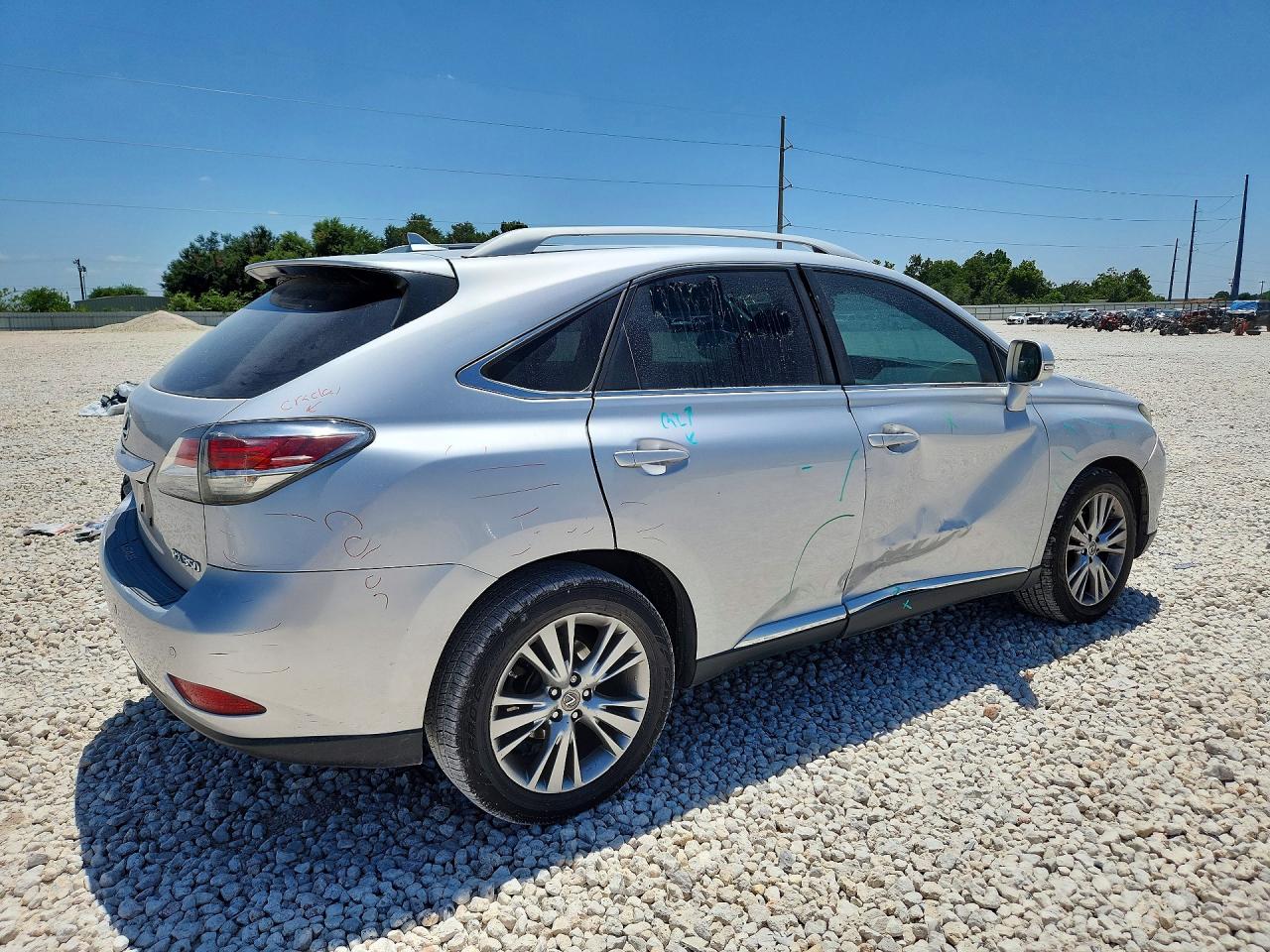 2013 Lexus Rx 350 Серебряный vin: 2T2ZK1BA5DC112118