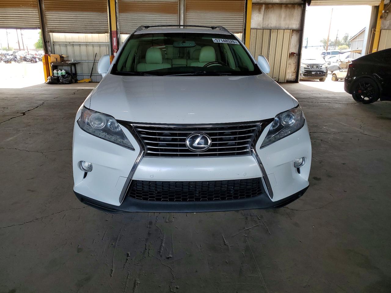 2013 Lexus Rx 350 White vin: 2T2ZK1BA5DC116640
