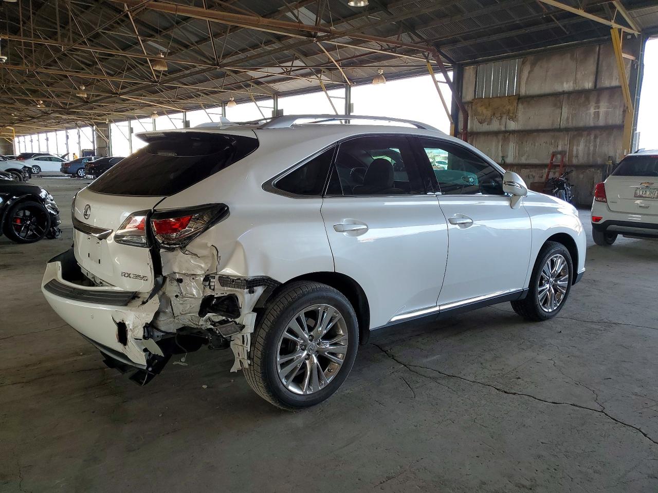2013 Lexus Rx 350 White vin: 2T2ZK1BA5DC116640