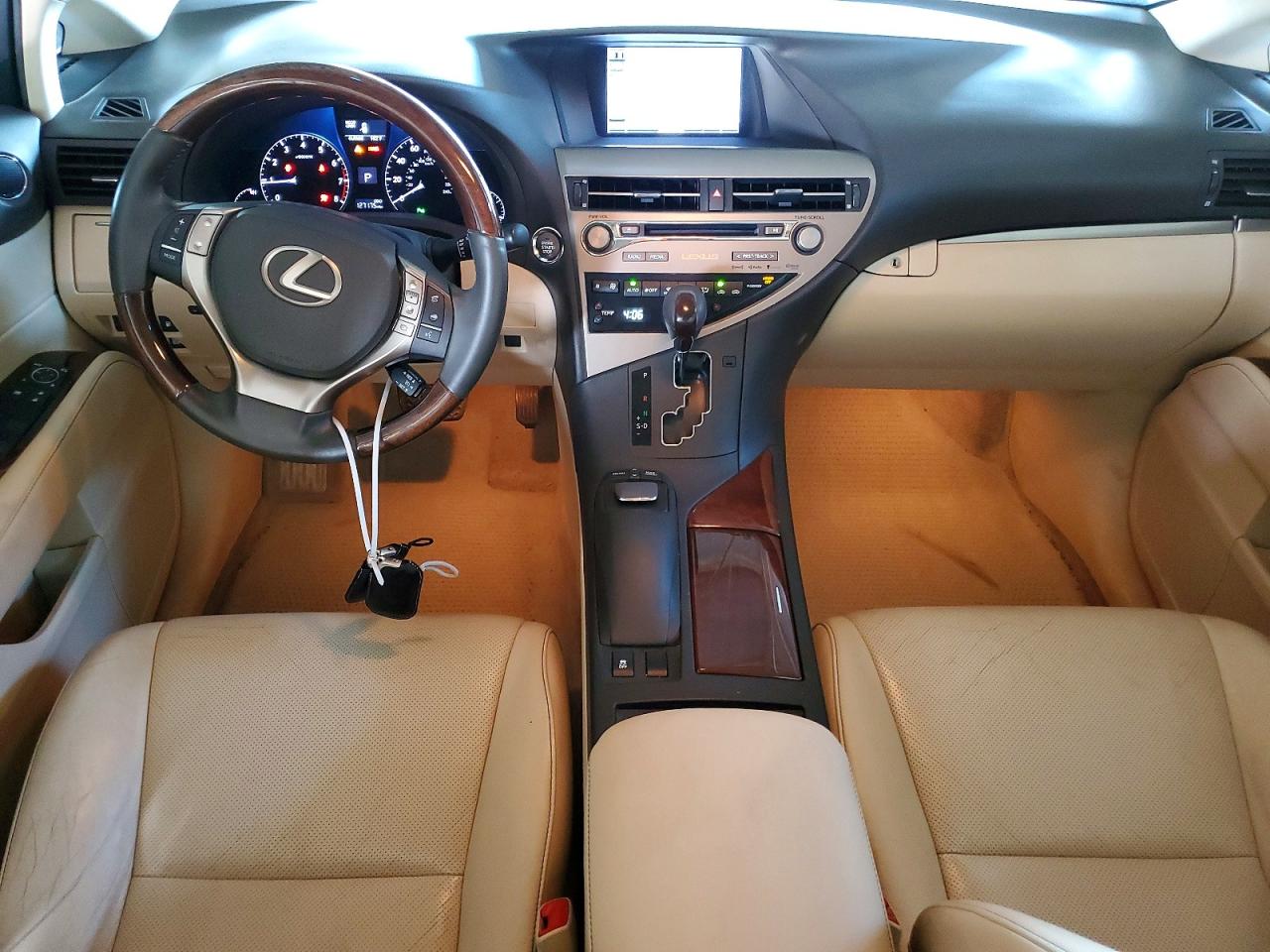 2013 Lexus Rx 350 White vin: 2T2ZK1BA5DC116640