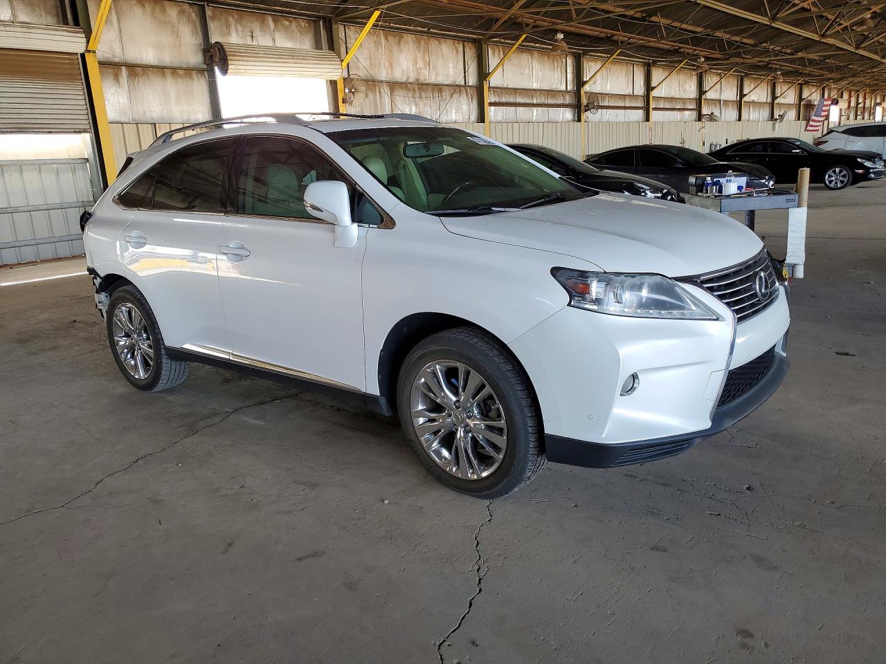 2013 Lexus Rx 350 White vin: 2T2ZK1BA5DC116640