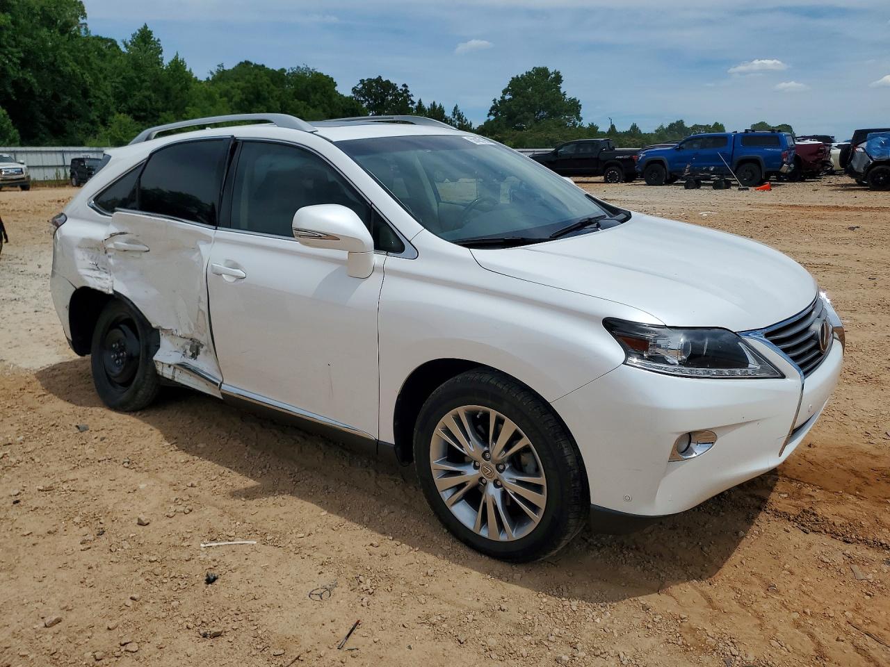 2013 Lexus Rx 350 White vin: 2T2ZK1BA5DC118808