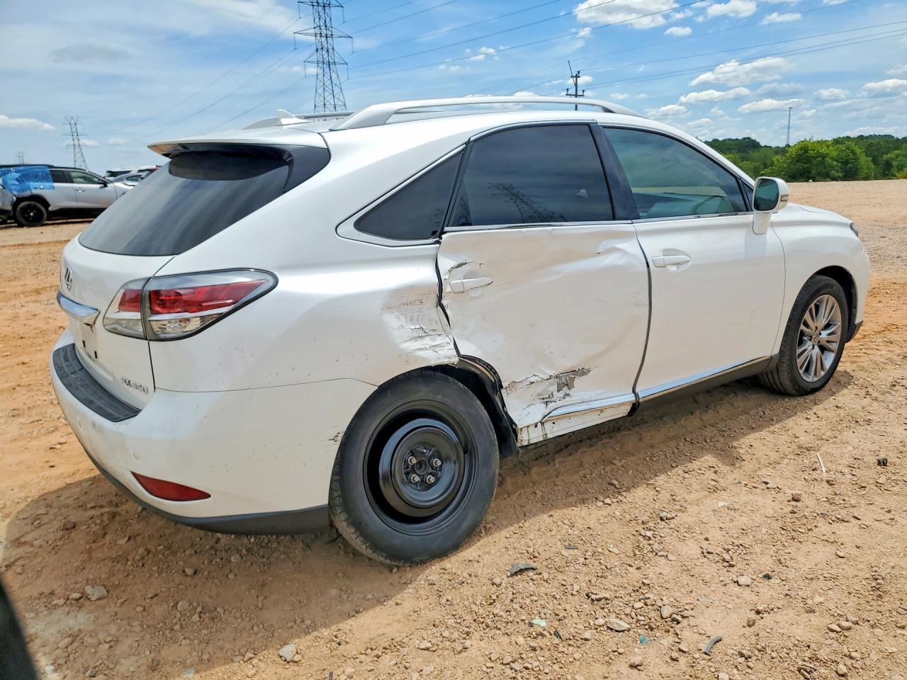 2013 Lexus Rx 350 White vin: 2T2ZK1BA5DC118808