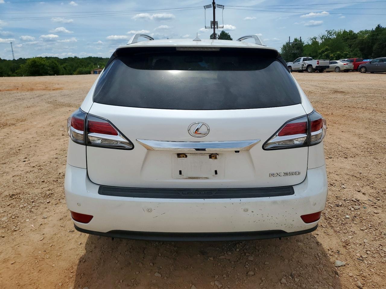 2013 Lexus Rx 350 White vin: 2T2ZK1BA5DC118808