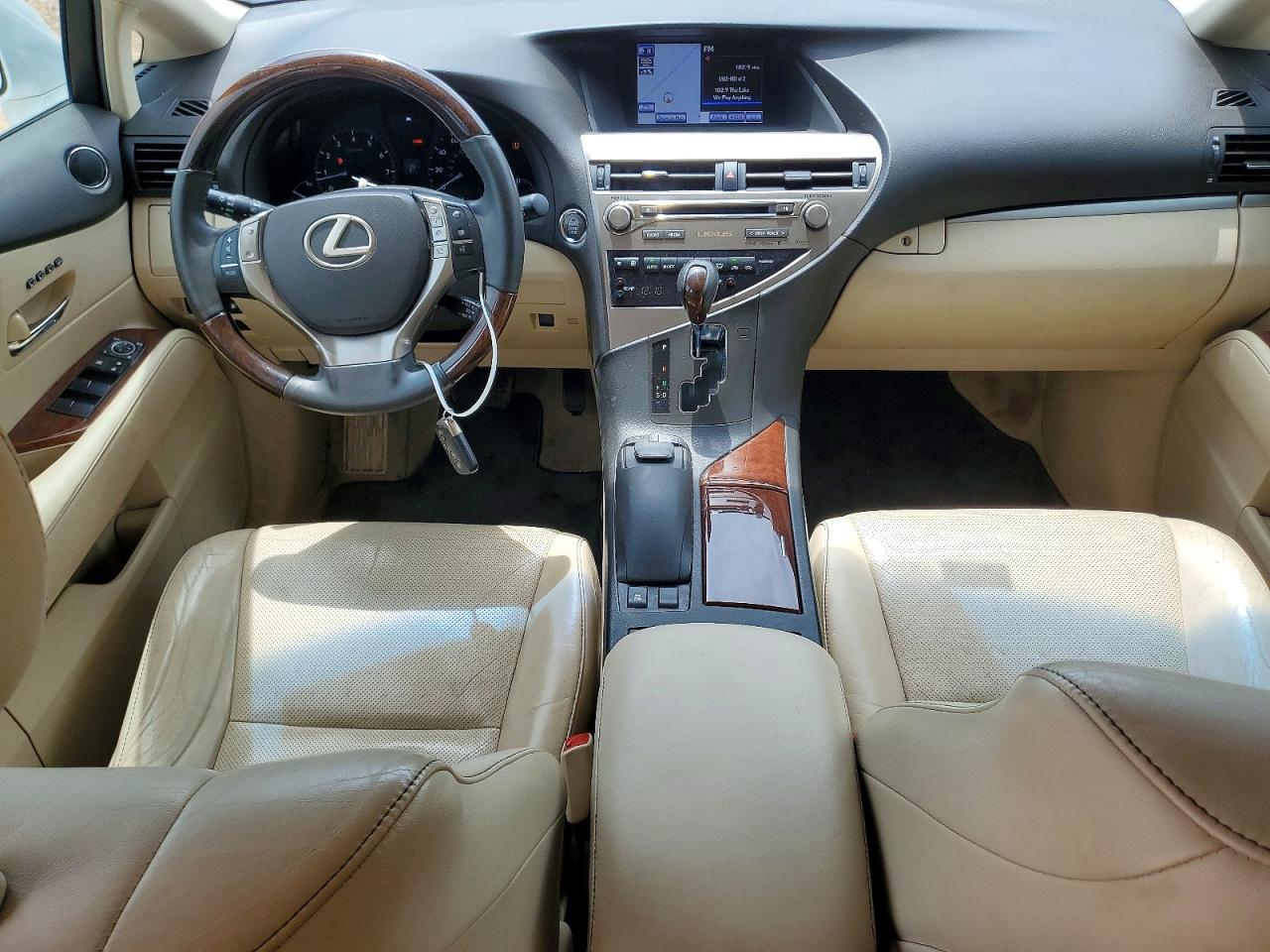 2013 Lexus Rx 350 White vin: 2T2ZK1BA5DC118808