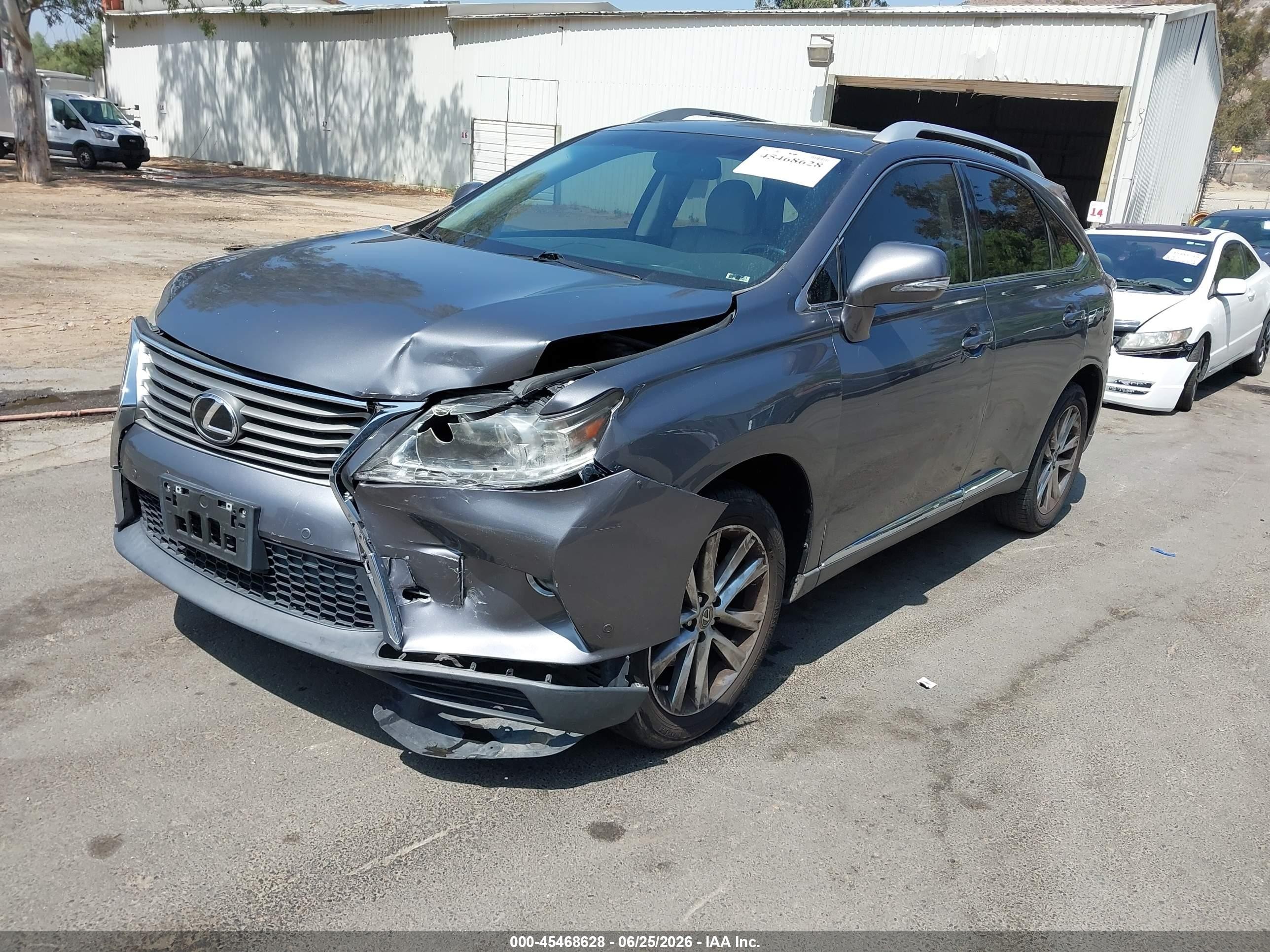 2013 Lexus Rx 350   Gray vin: 2T2ZK1BA5DC119411