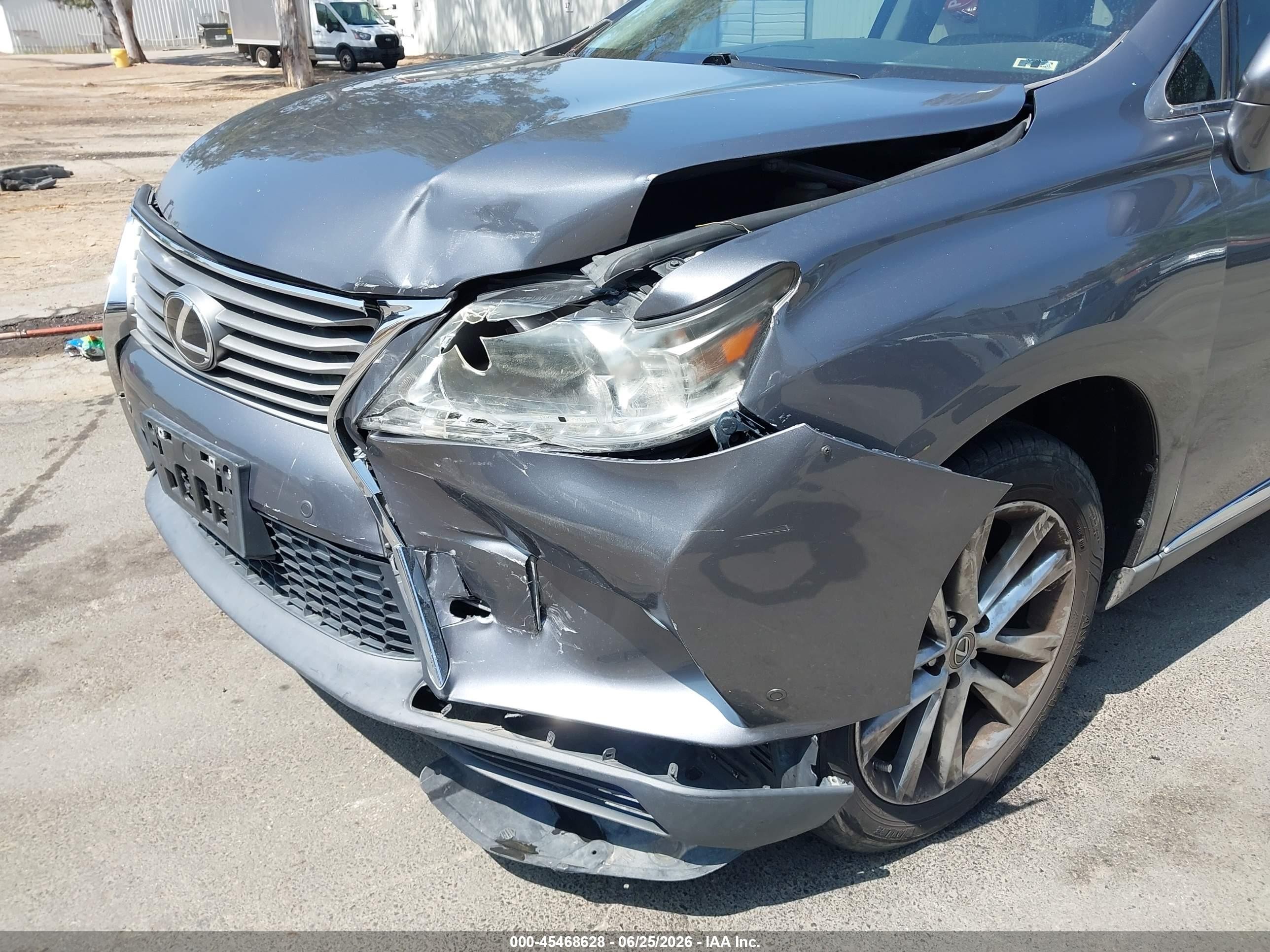 2013 Lexus Rx 350   Gray vin: 2T2ZK1BA5DC119411