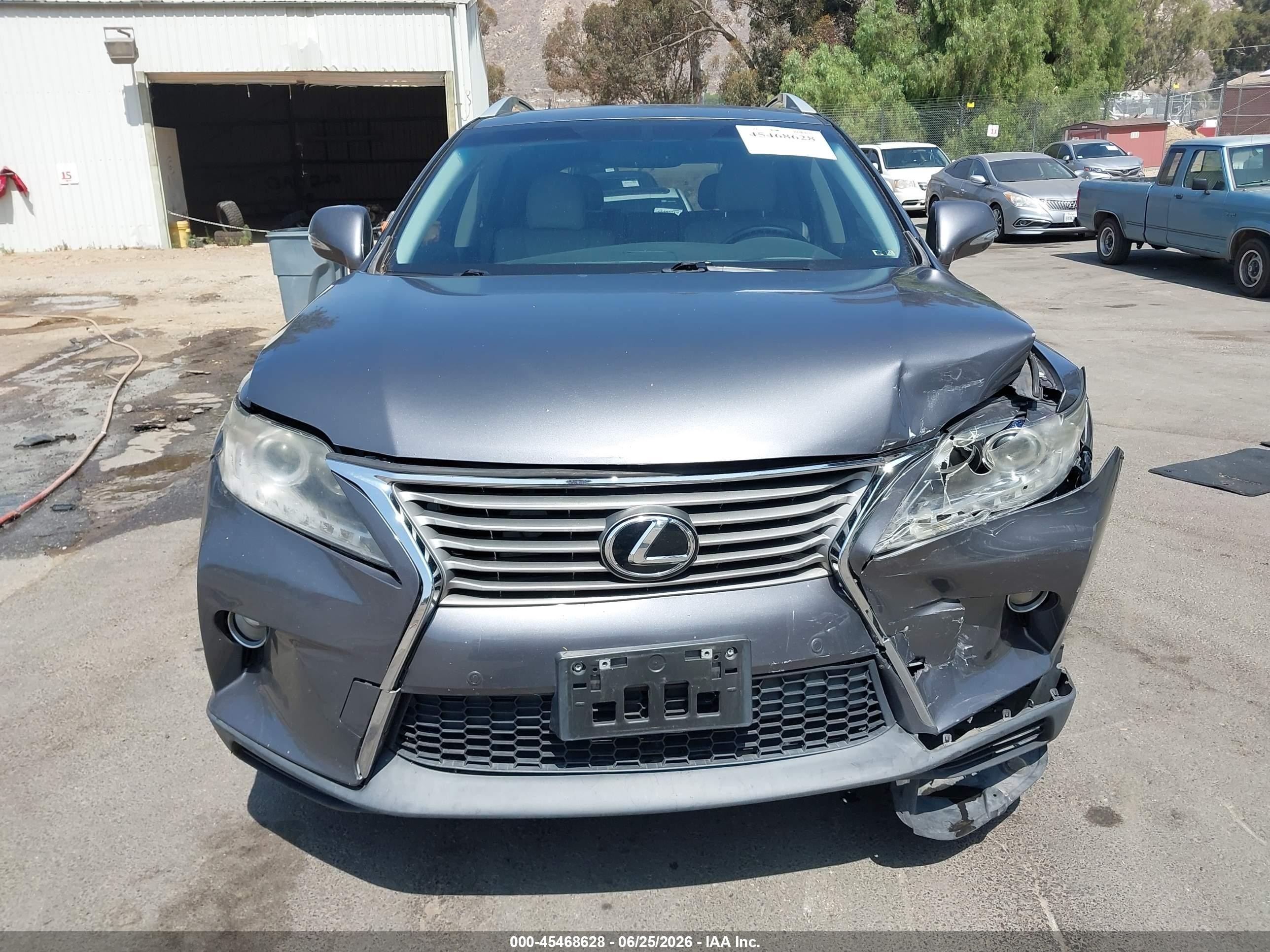 2013 Lexus Rx 350   Gray vin: 2T2ZK1BA5DC119411
