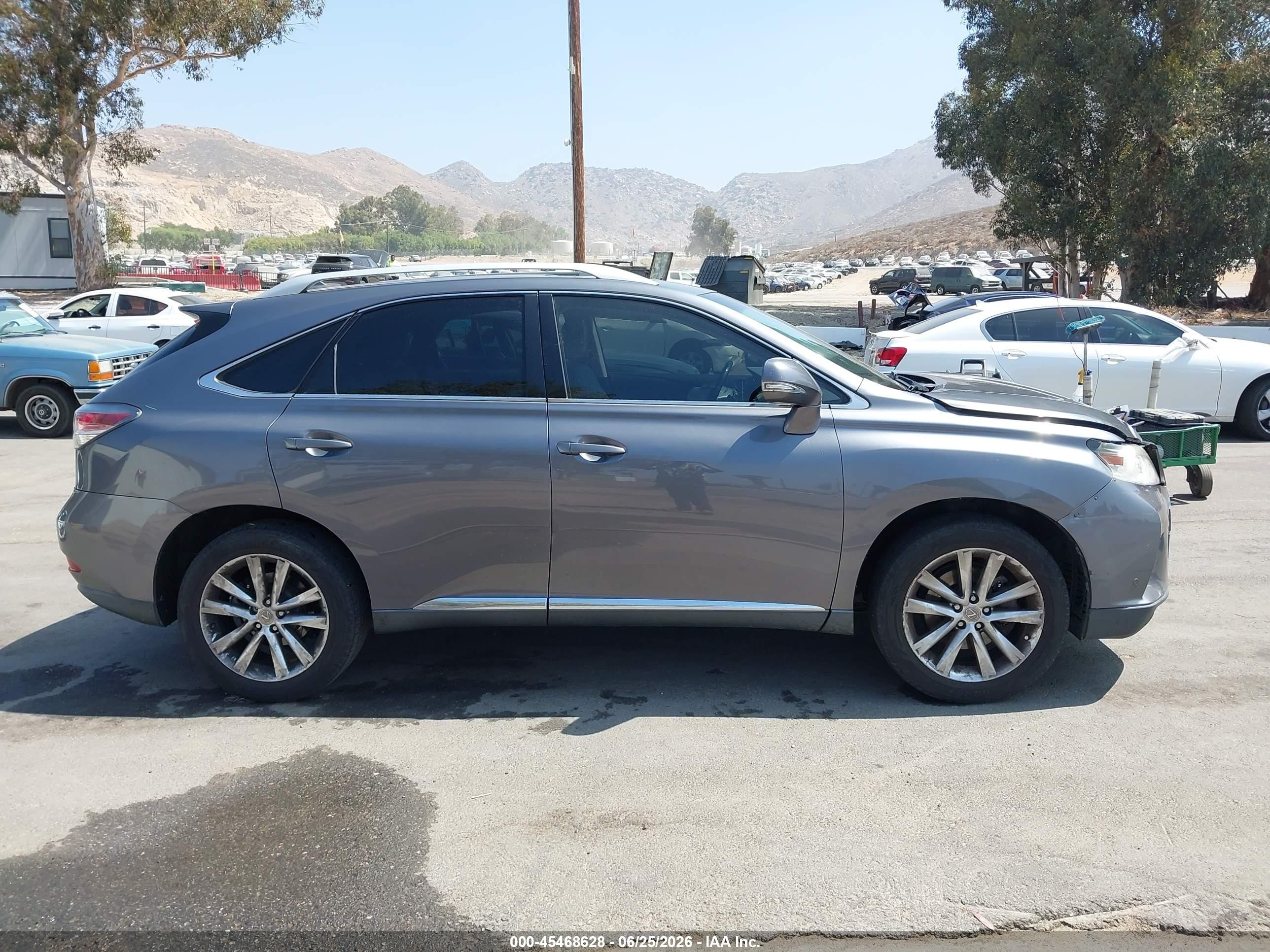 2013 Lexus Rx 350   Gray vin: 2T2ZK1BA5DC119411