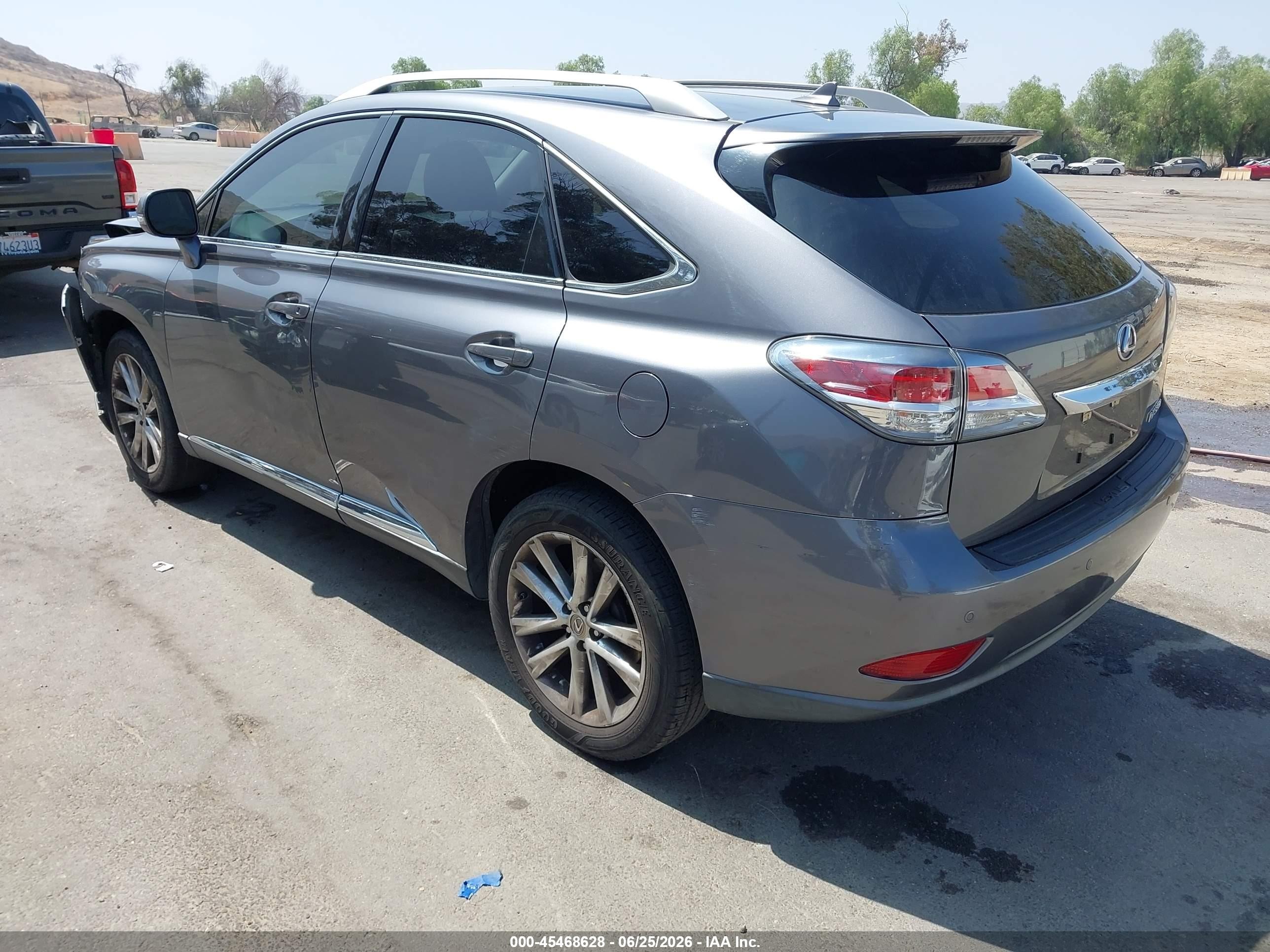 2013 Lexus Rx 350   Gray vin: 2T2ZK1BA5DC119411