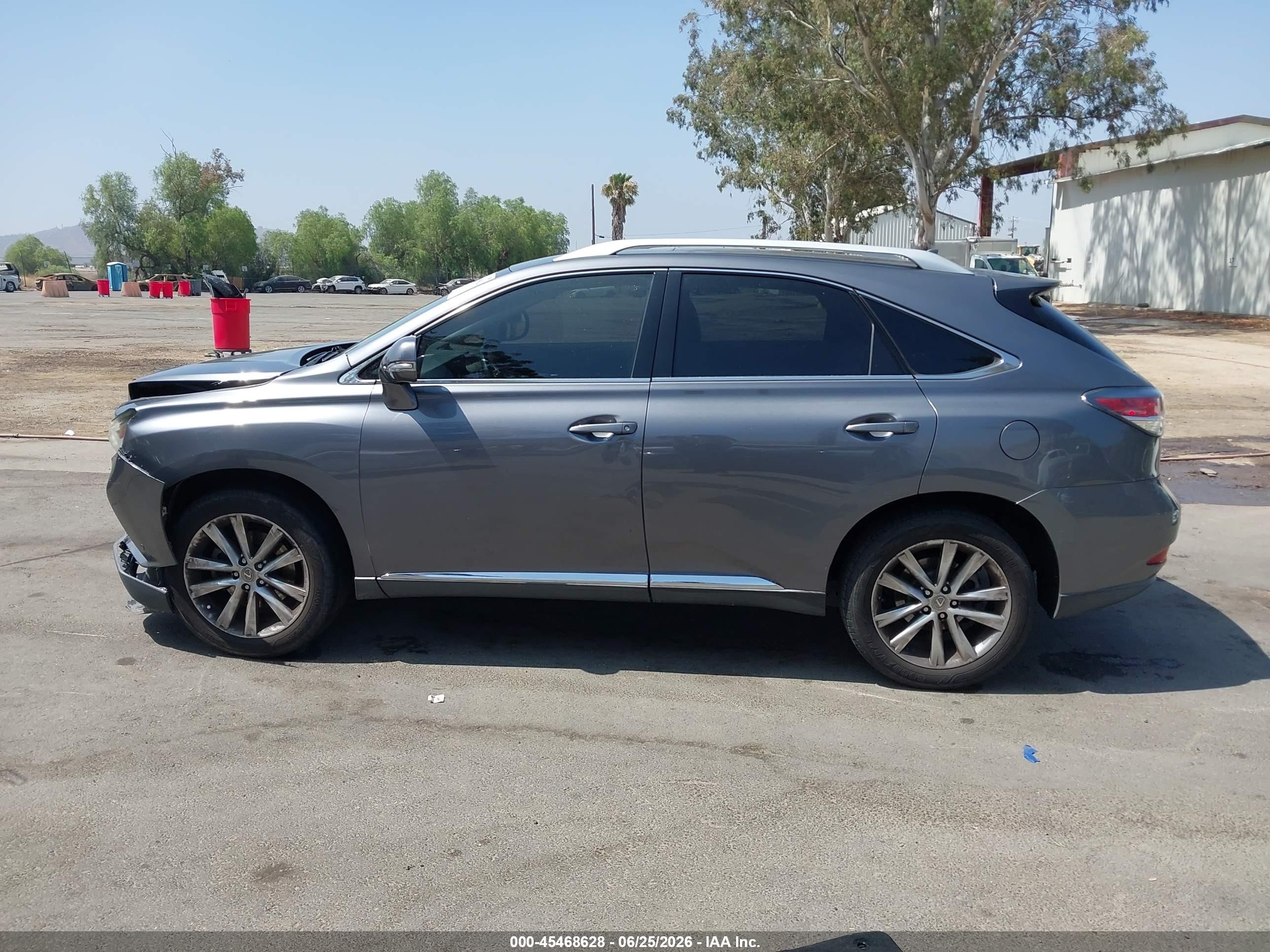 2013 Lexus Rx 350   Gray vin: 2T2ZK1BA5DC119411