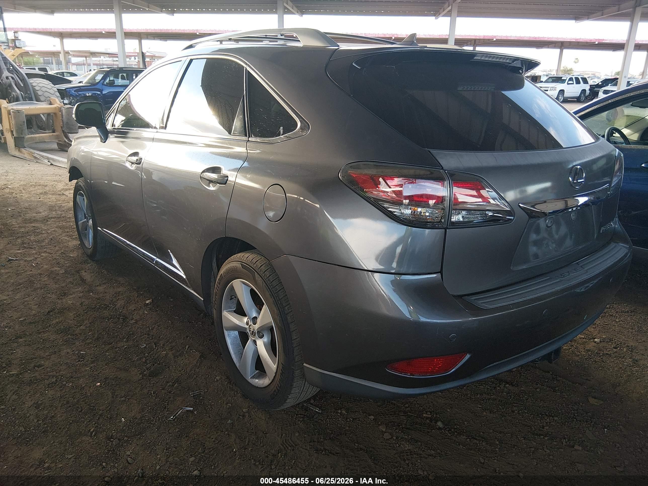 2013 Lexus Rx 350   Gray vin: 2T2ZK1BA5DC119585
