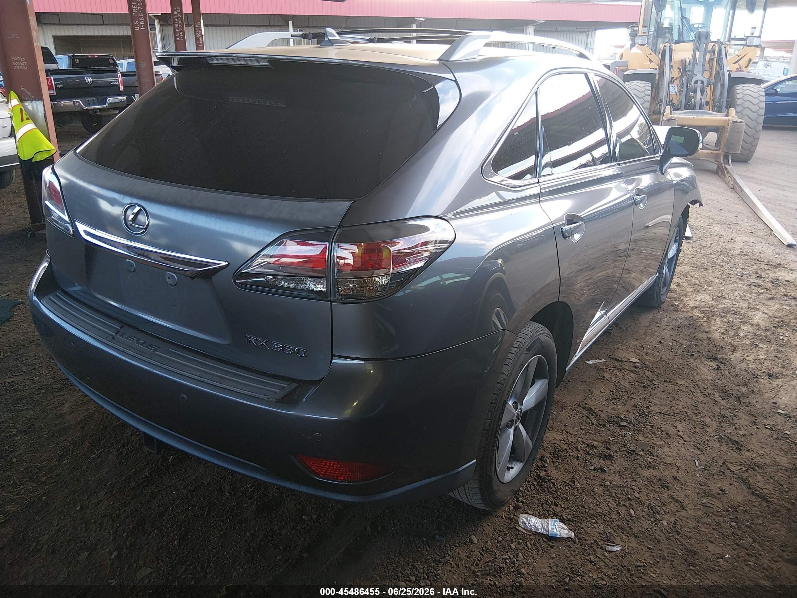2013 Lexus Rx 350   Gray vin: 2T2ZK1BA5DC119585
