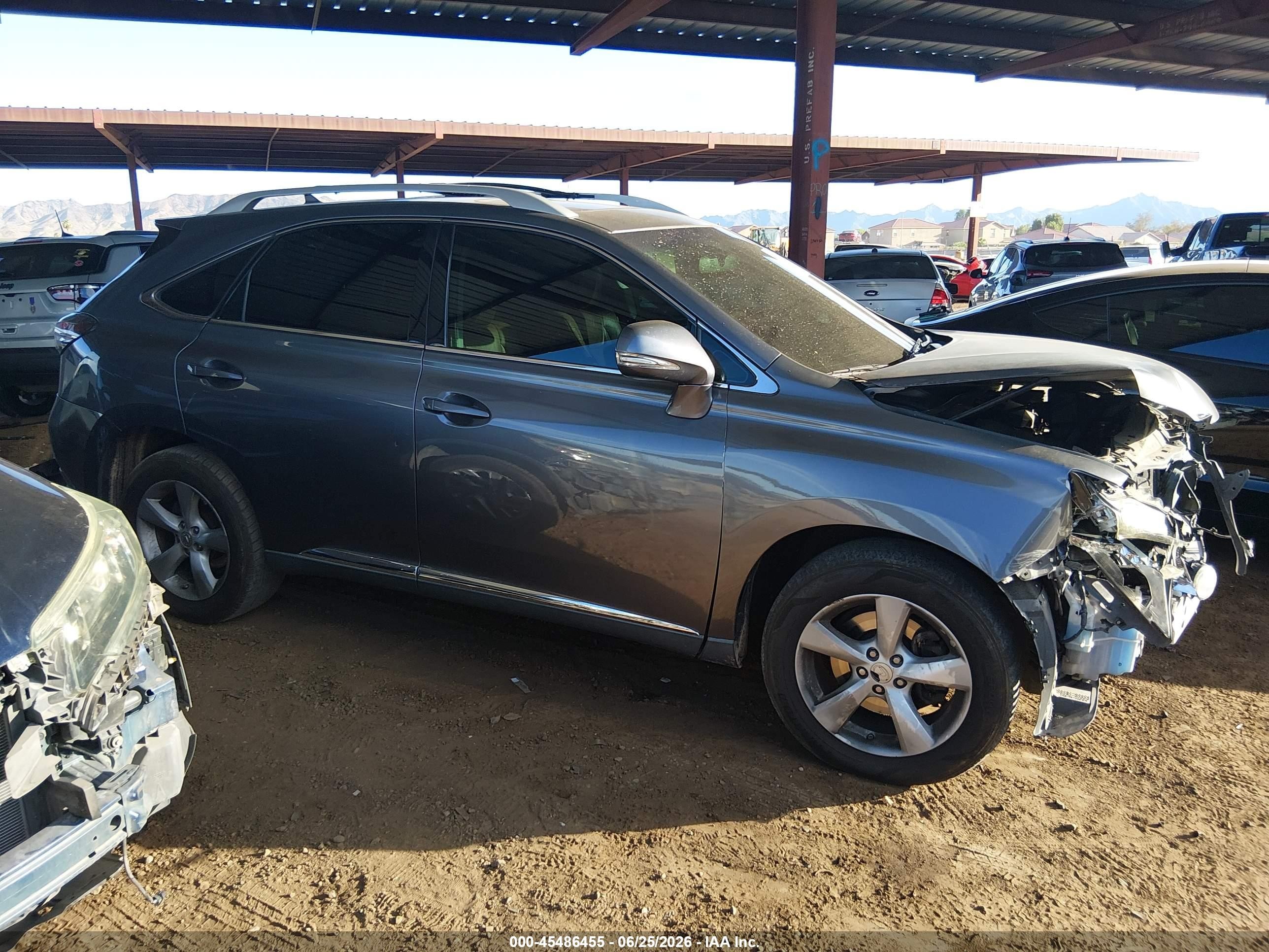 2013 Lexus Rx 350   Gray vin: 2T2ZK1BA5DC119585