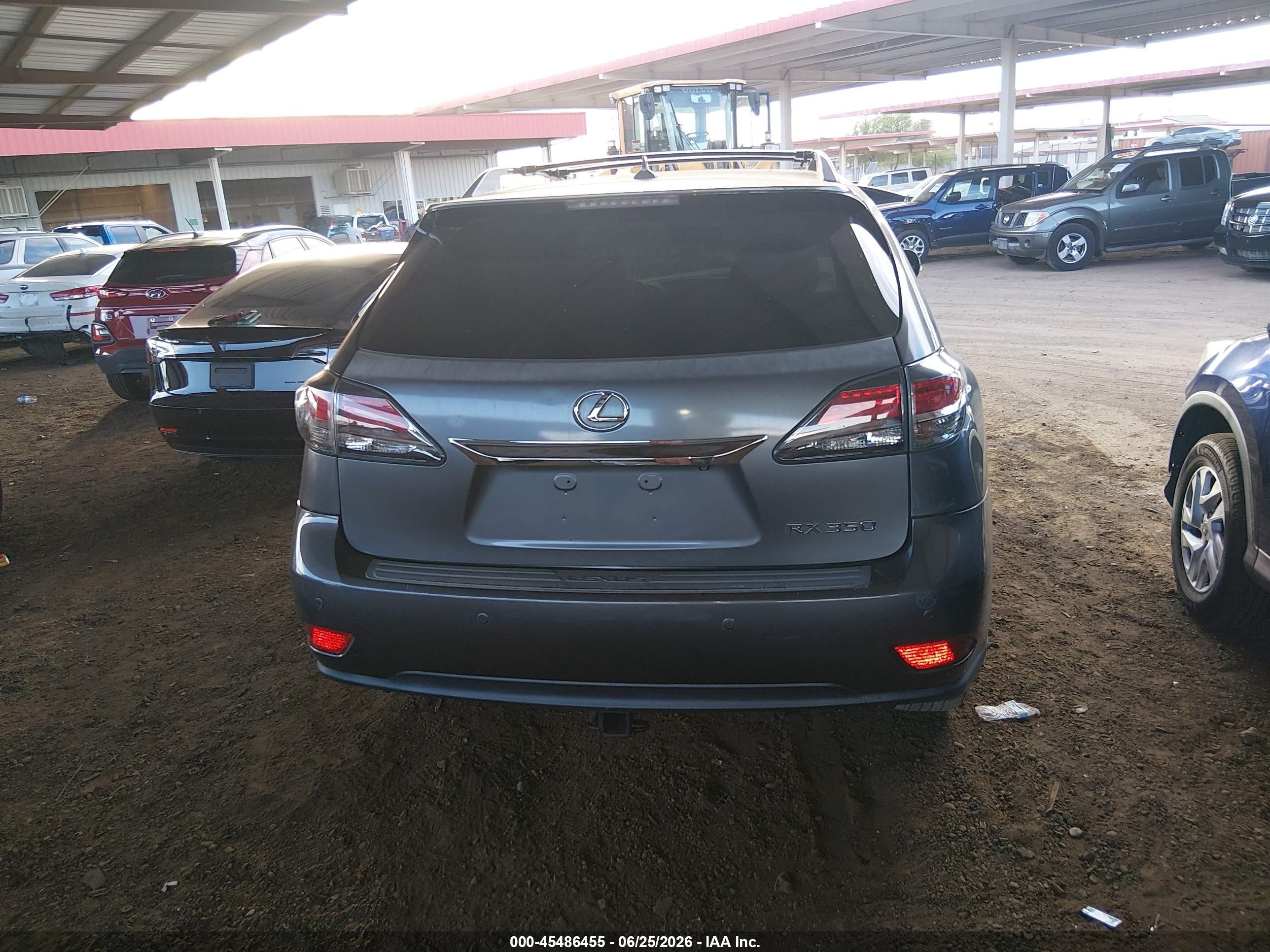 2013 Lexus Rx 350   Gray vin: 2T2ZK1BA5DC119585