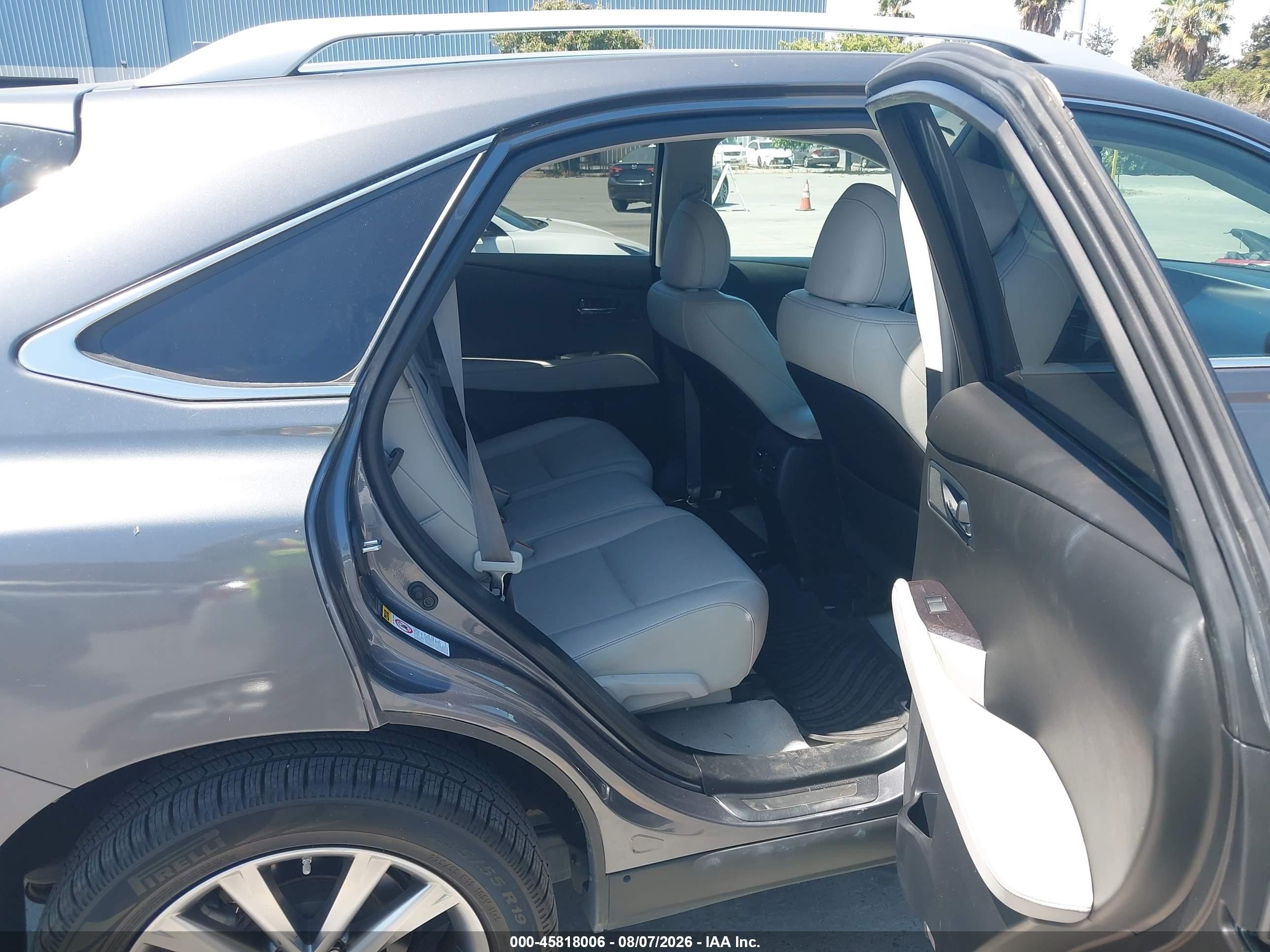 2013 Lexus Rx 350   Gray vin: 2T2ZK1BA5DC119831