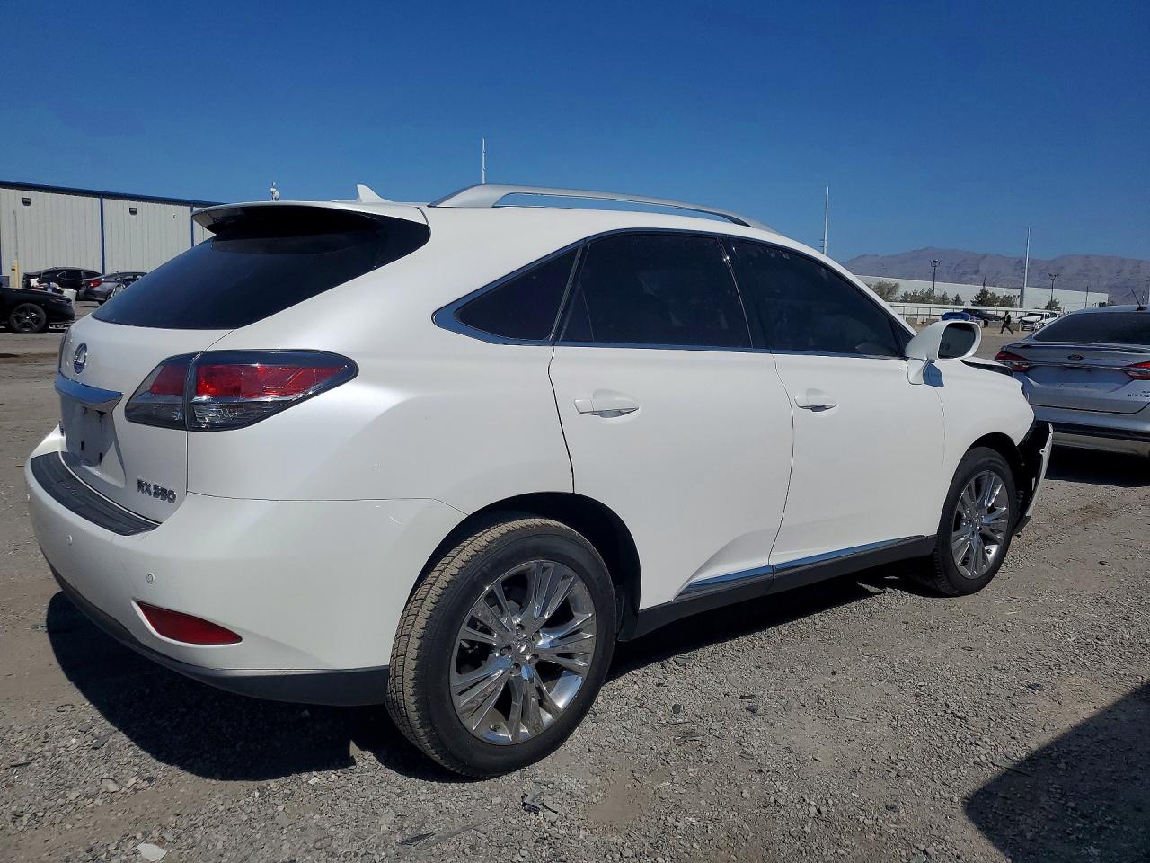 2013 Lexus Rx 350 White vin: 2T2ZK1BA5DC121434