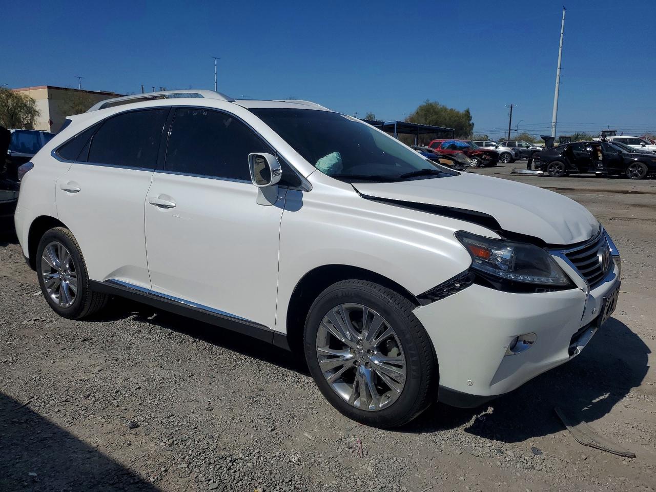 2013 Lexus Rx 350 White vin: 2T2ZK1BA5DC121434