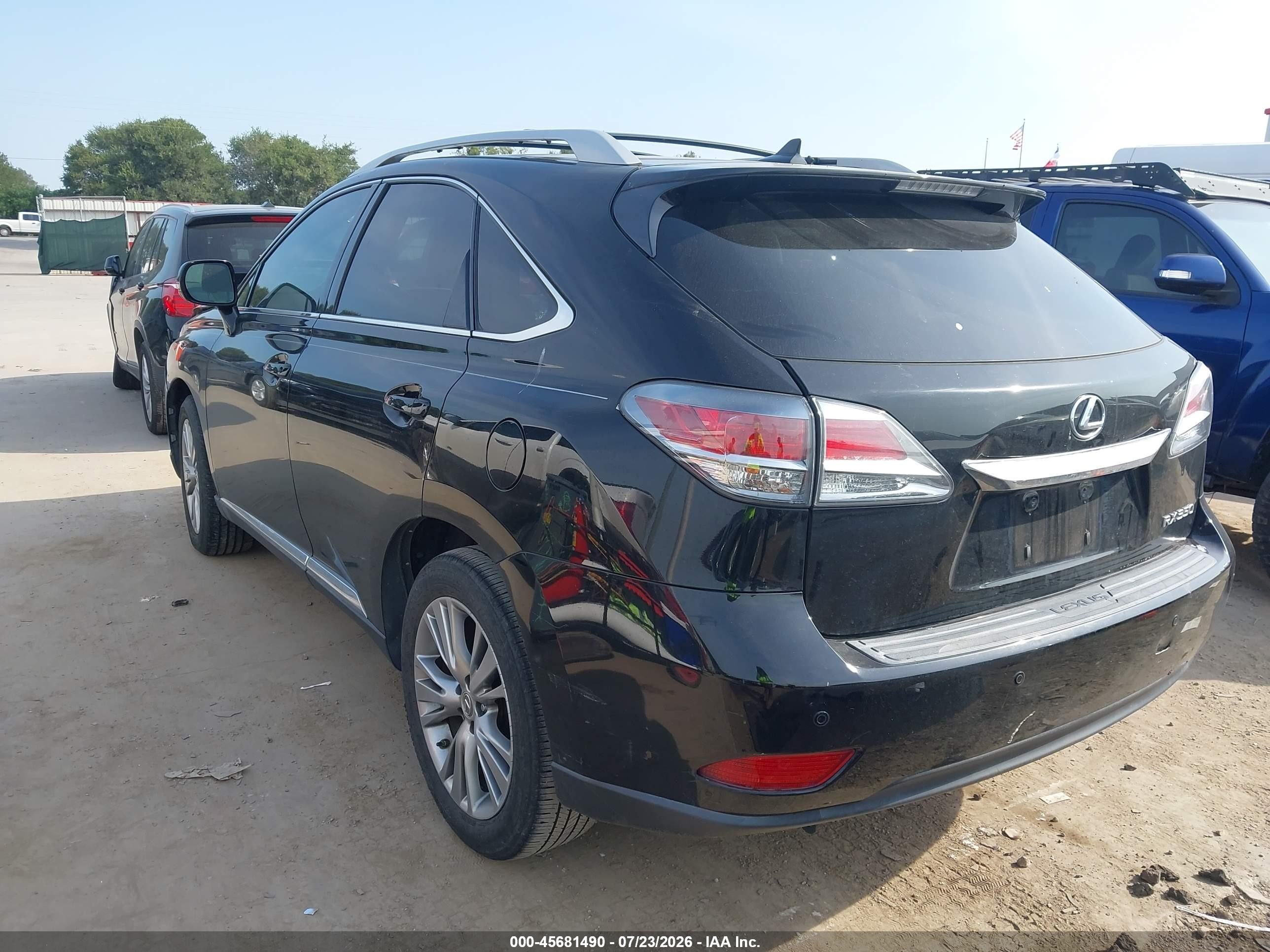 2013 Lexus Rx 350   Черный vin: 2T2ZK1BA5DC122020