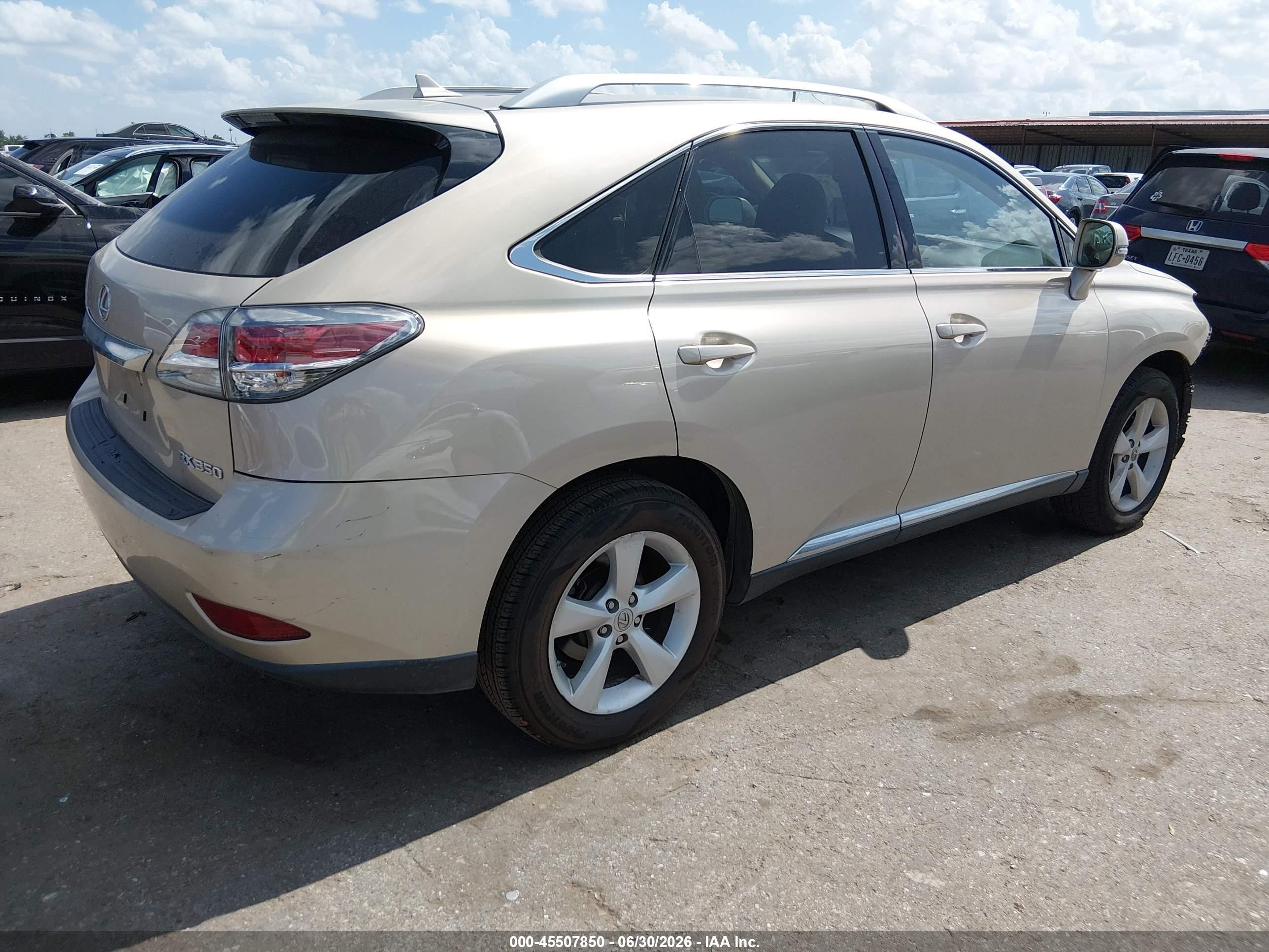 2013 Lexus Rx 350   Gold vin: 2T2ZK1BA5DC123880