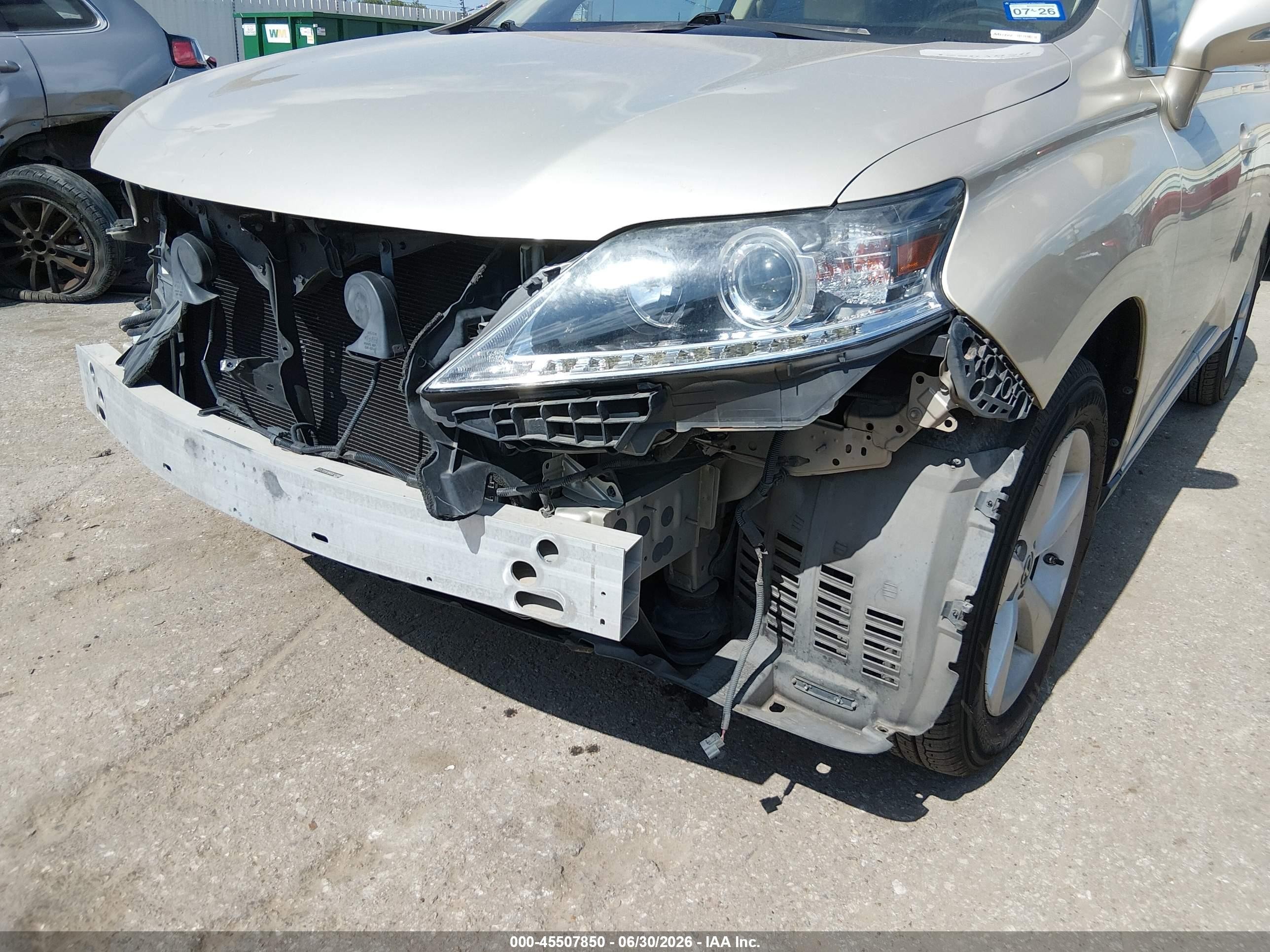 2013 Lexus Rx 350   Gold vin: 2T2ZK1BA5DC123880