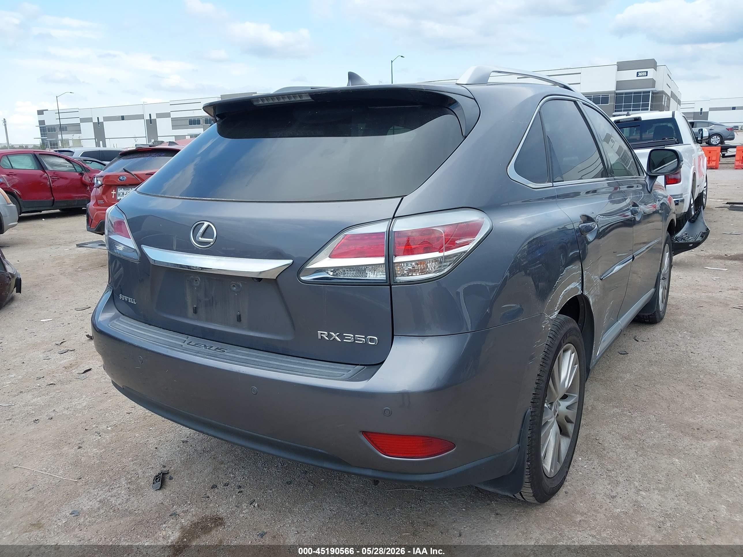 2014 Lexus Rx 350   Gray vin: 2T2ZK1BA5EC142818