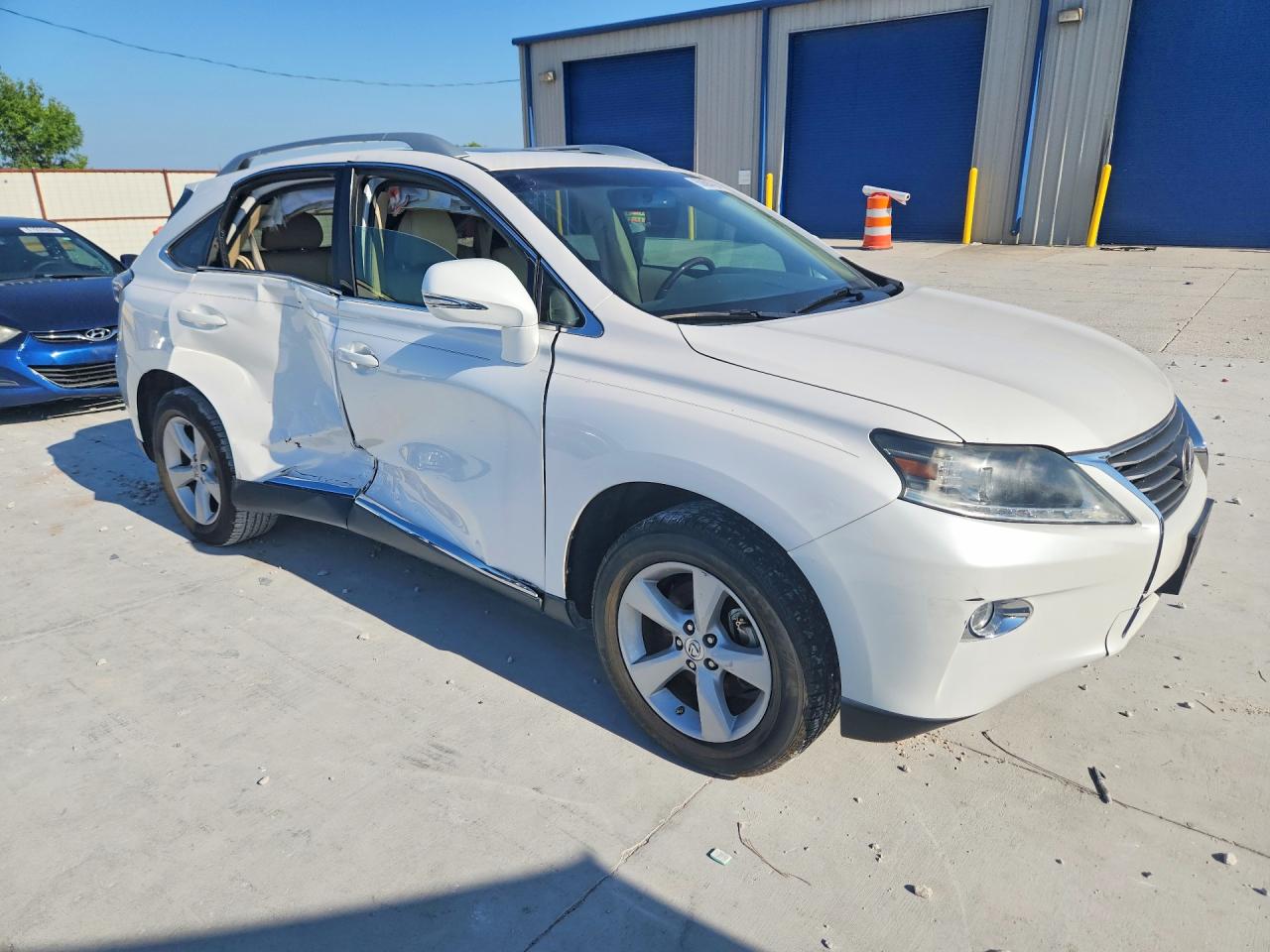 2014 Lexus Rx 350 White vin: 2T2ZK1BA5EC144391