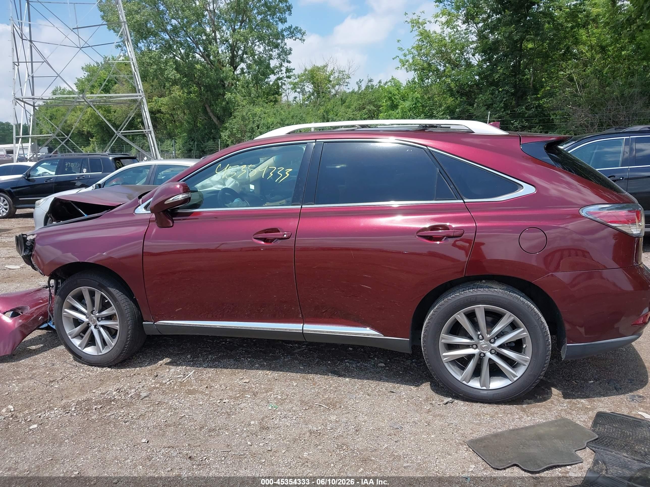 2014 Lexus Rx 350   Red vin: 2T2ZK1BA5EC146447