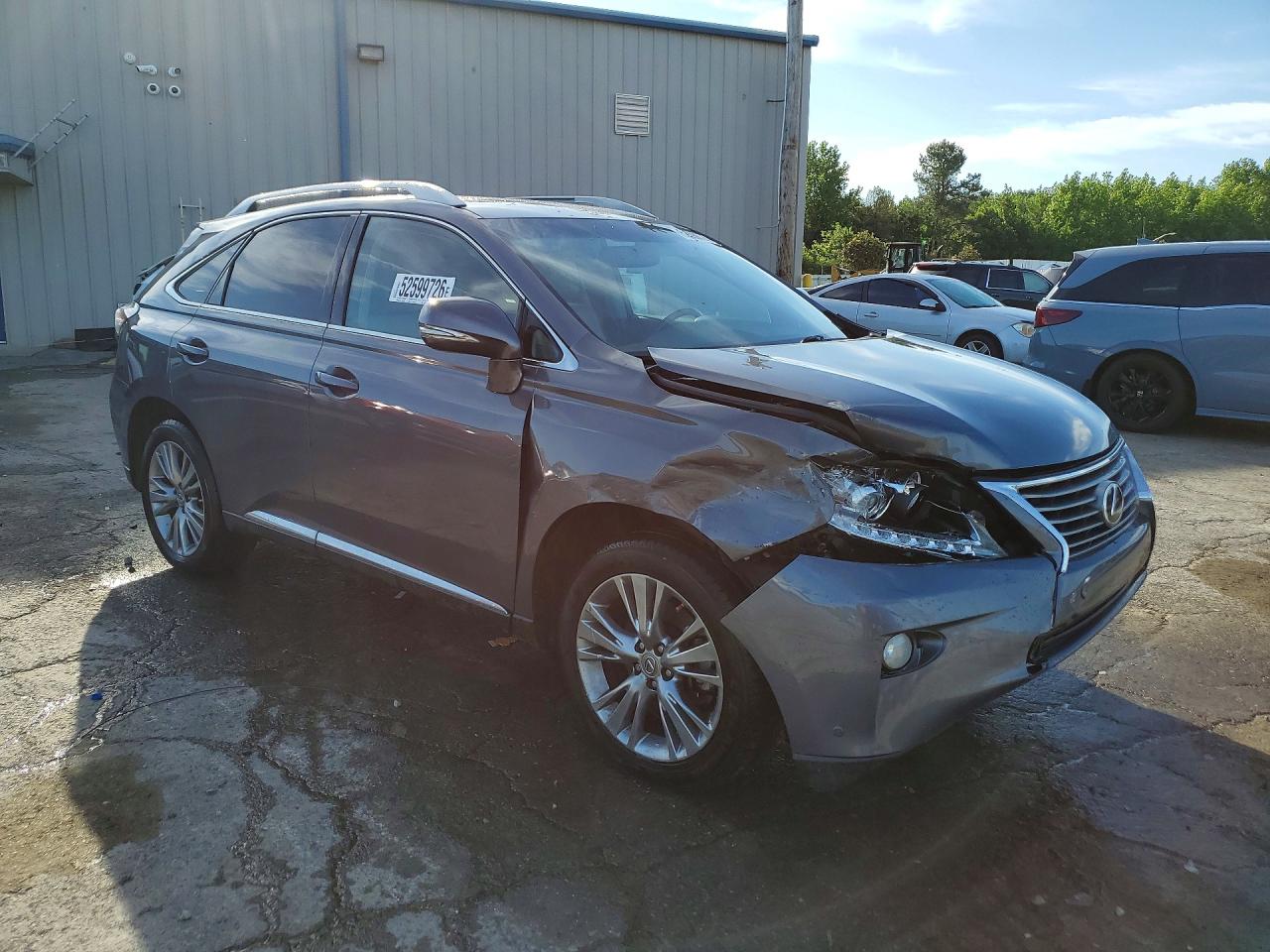 2014 Lexus Rx 350 Серый vin: 2T2ZK1BA5EC146934