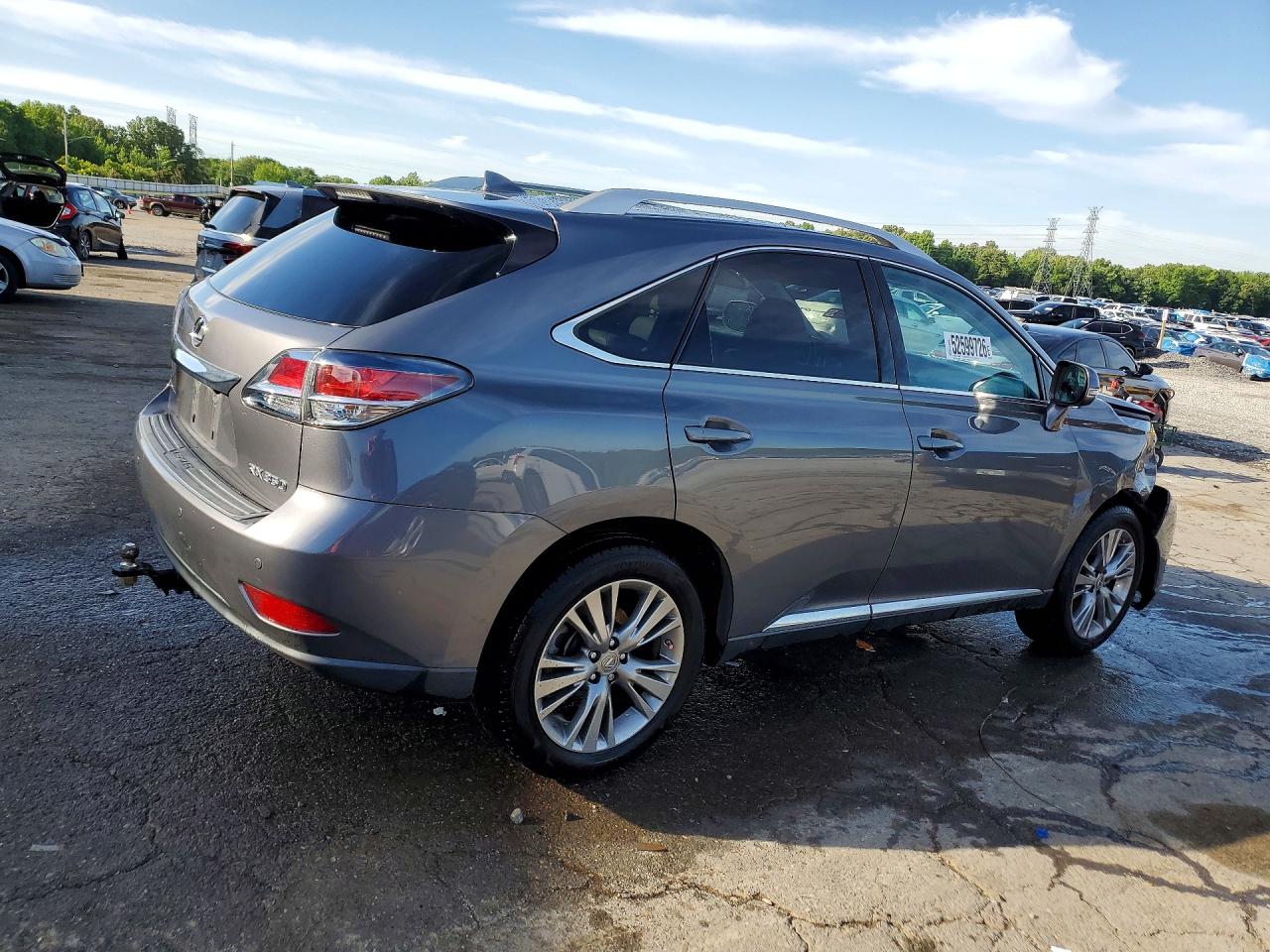 2014 Lexus Rx 350 Серый vin: 2T2ZK1BA5EC146934
